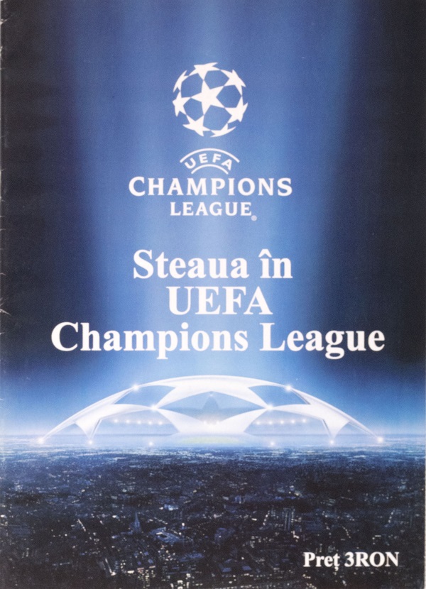 UEFA CHAMPIONS LEAGUE FC STEAUA BUCURESTI vs. SLAVIA