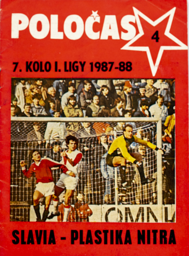 POLOČAS SLAVIA Praha vs. FC Nitra 1987 88 ( 4 )