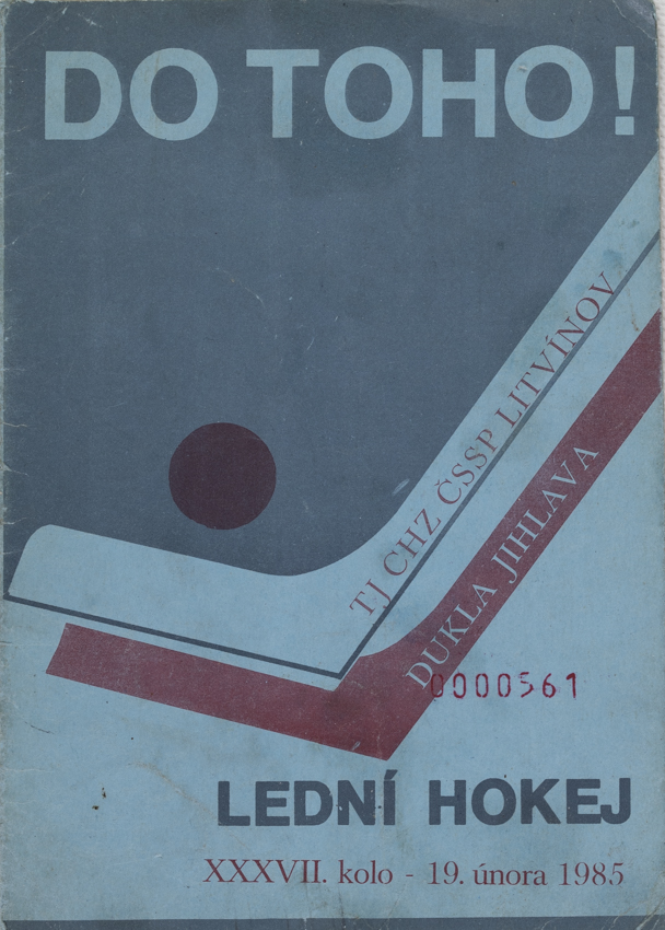 Program hokej, DO TOHO!, Litvínov v. Dukla Jihlava, 1985