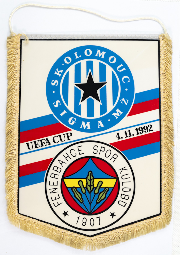 Kapitánská vlajka, MAXI, SK Olomouc v. Fenerbhce Spor Kulubu, 1992