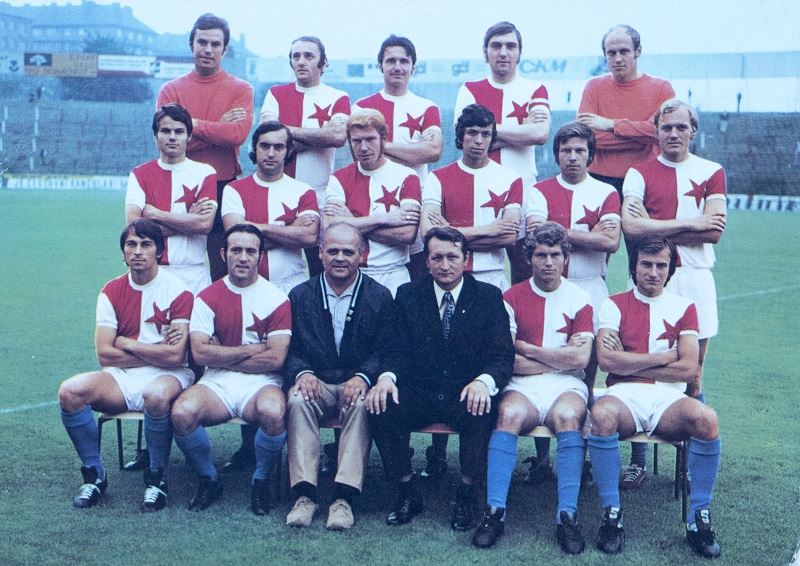 Pohlednice SK SLAVIA PRAHA - tým 1972