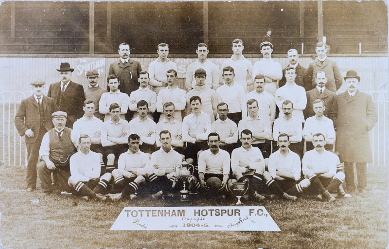 Pohlednice - tým TOTTENHAM Hotspur 1904/05