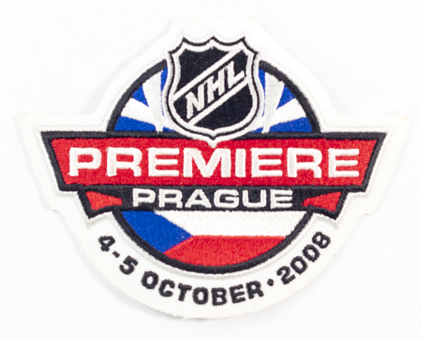 Nášivka NHL Premiere, Prague, 2008