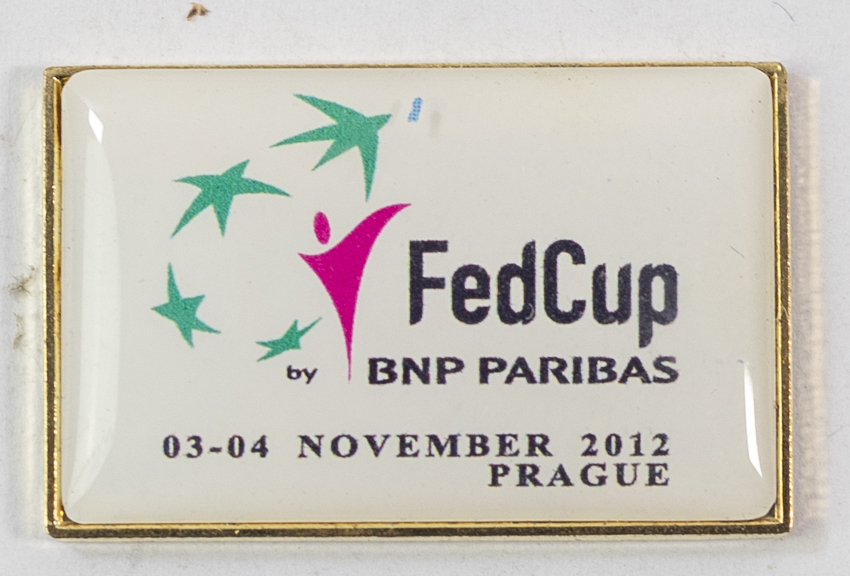 Odznak Fed Cup fina, Prague, 2012