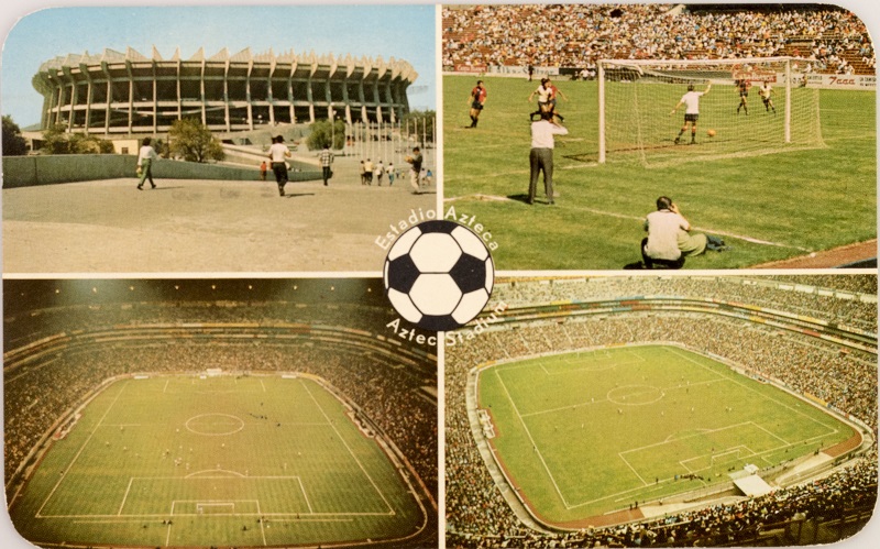 Pohlednice - Estadio Azteca, Mexico