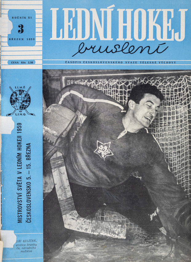 Časopis Lední hokej, bruslení, 3/1959