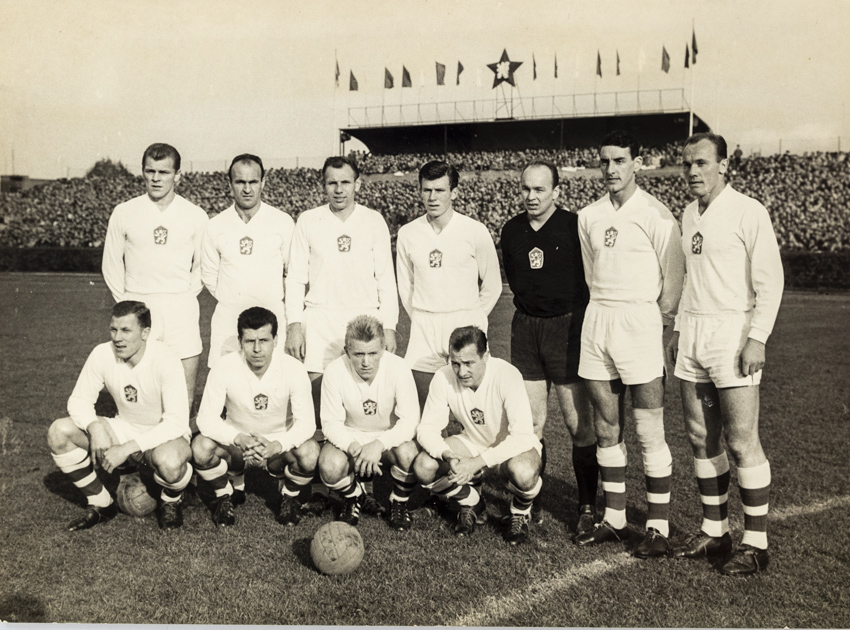 Fotografie, Vítězné československé družstvo, fotbal