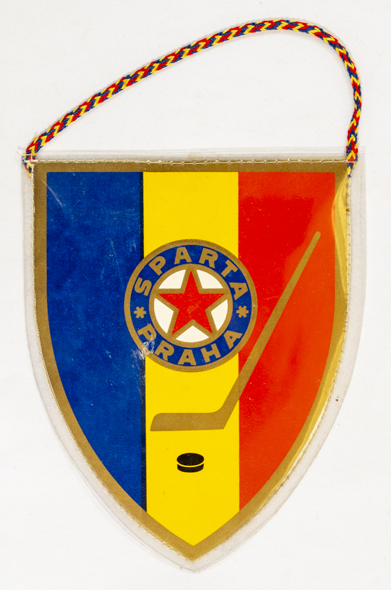 Klubová vlajka Sparta Praha hokej