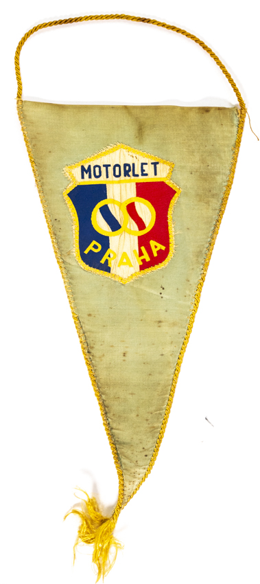 Klubová vlajka TJ Motorlet Praha, Aero