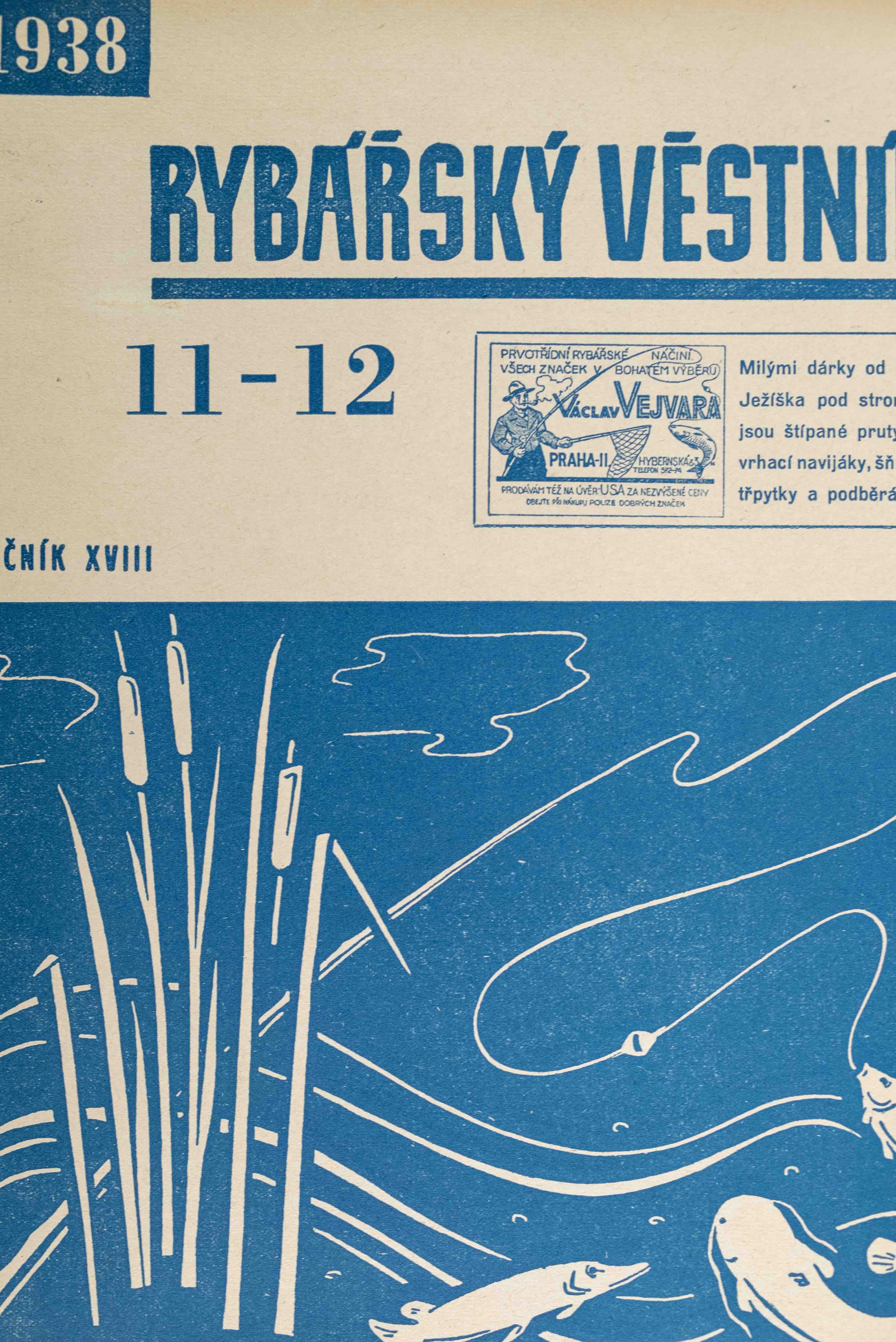 Časopis - Rybářský věstník 11-12/1938