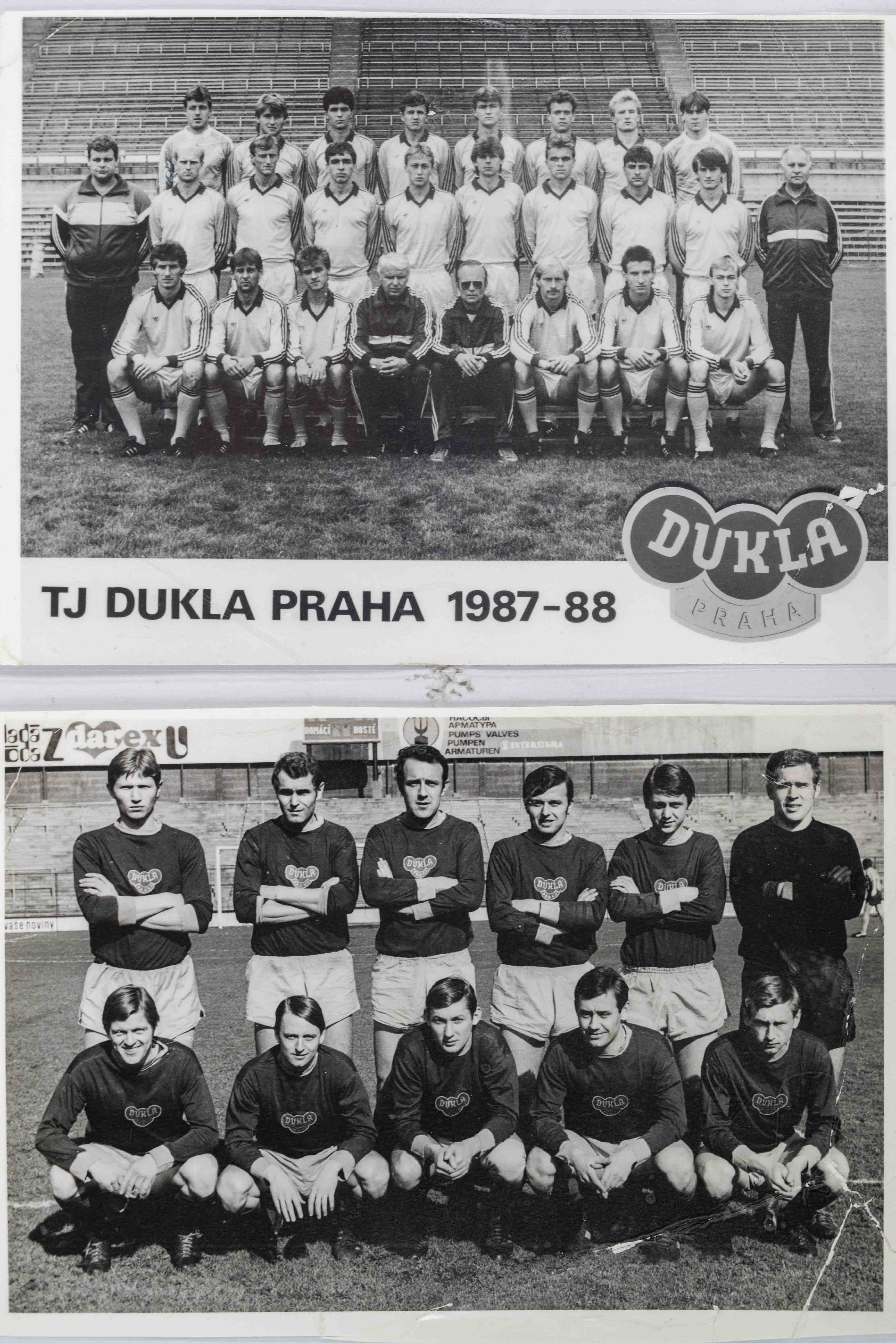 Fotografie Dukla Praha 1987 - 1988