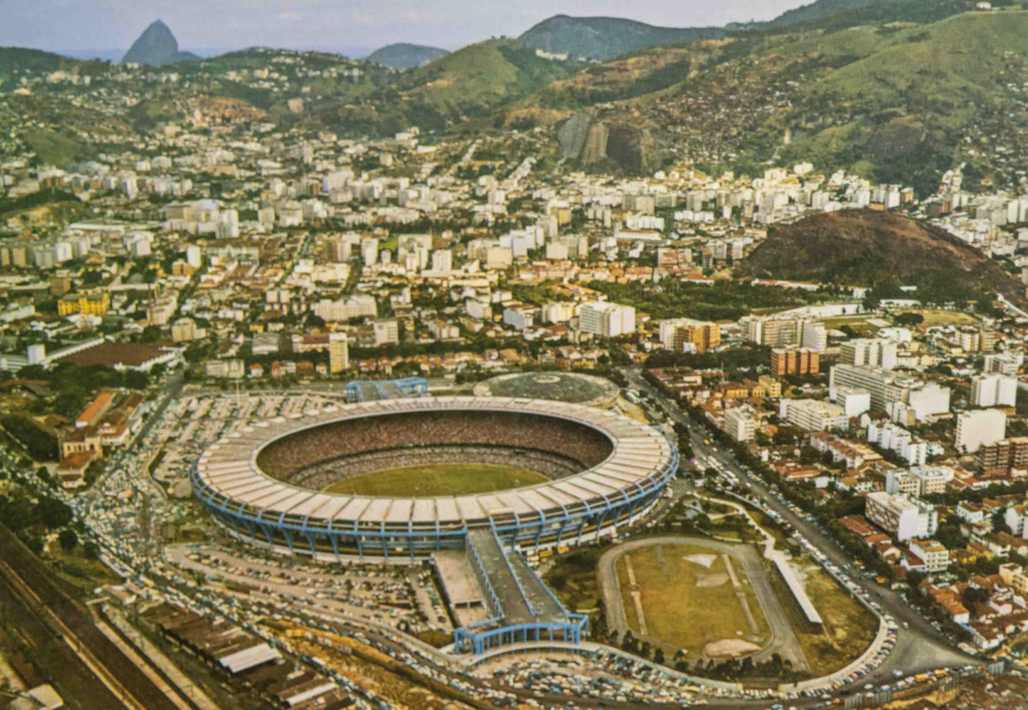 Pohlednice, stadion, Brasil Turistico