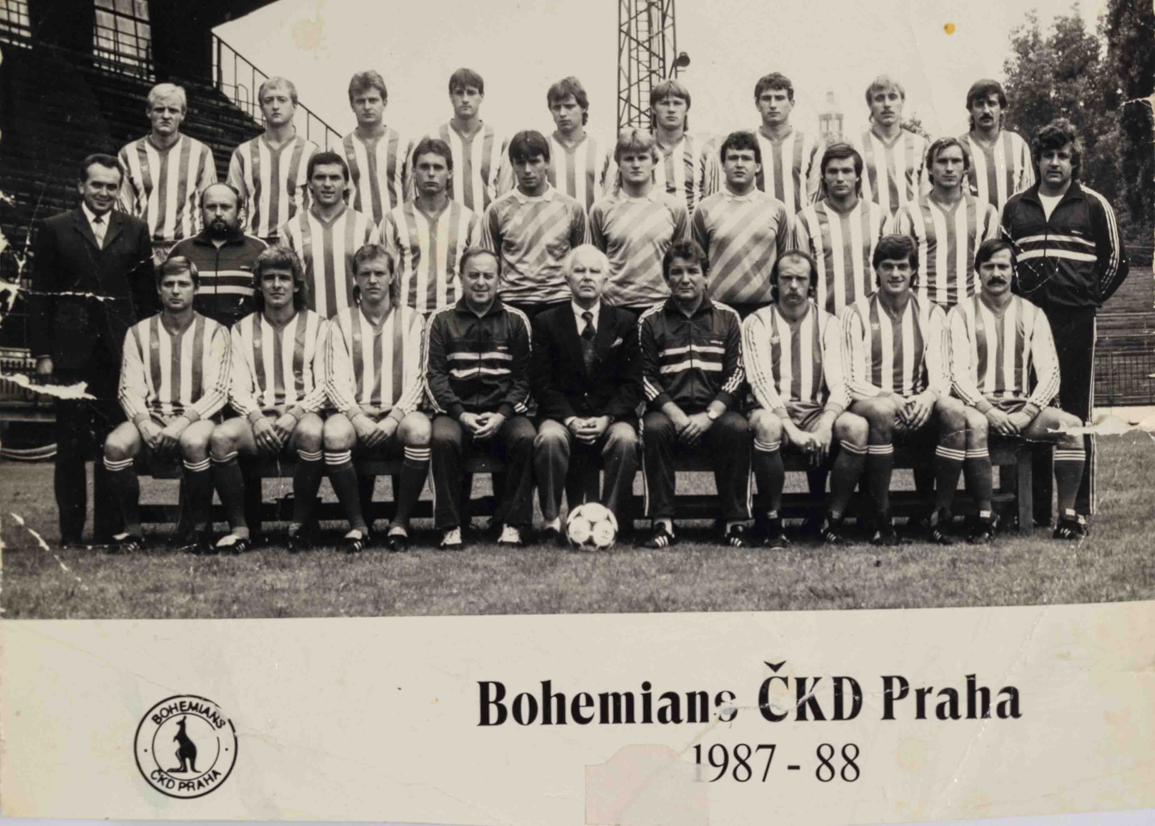Foto - Bohemians ČKD Praha, 1986-87