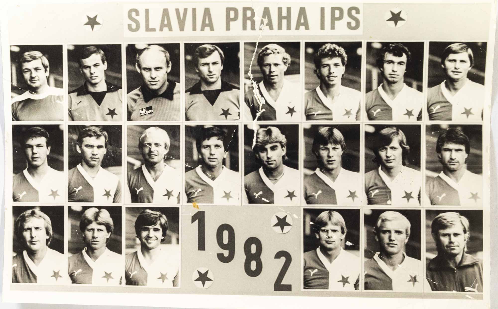 Foto - Slavia Praha IPS, 1982