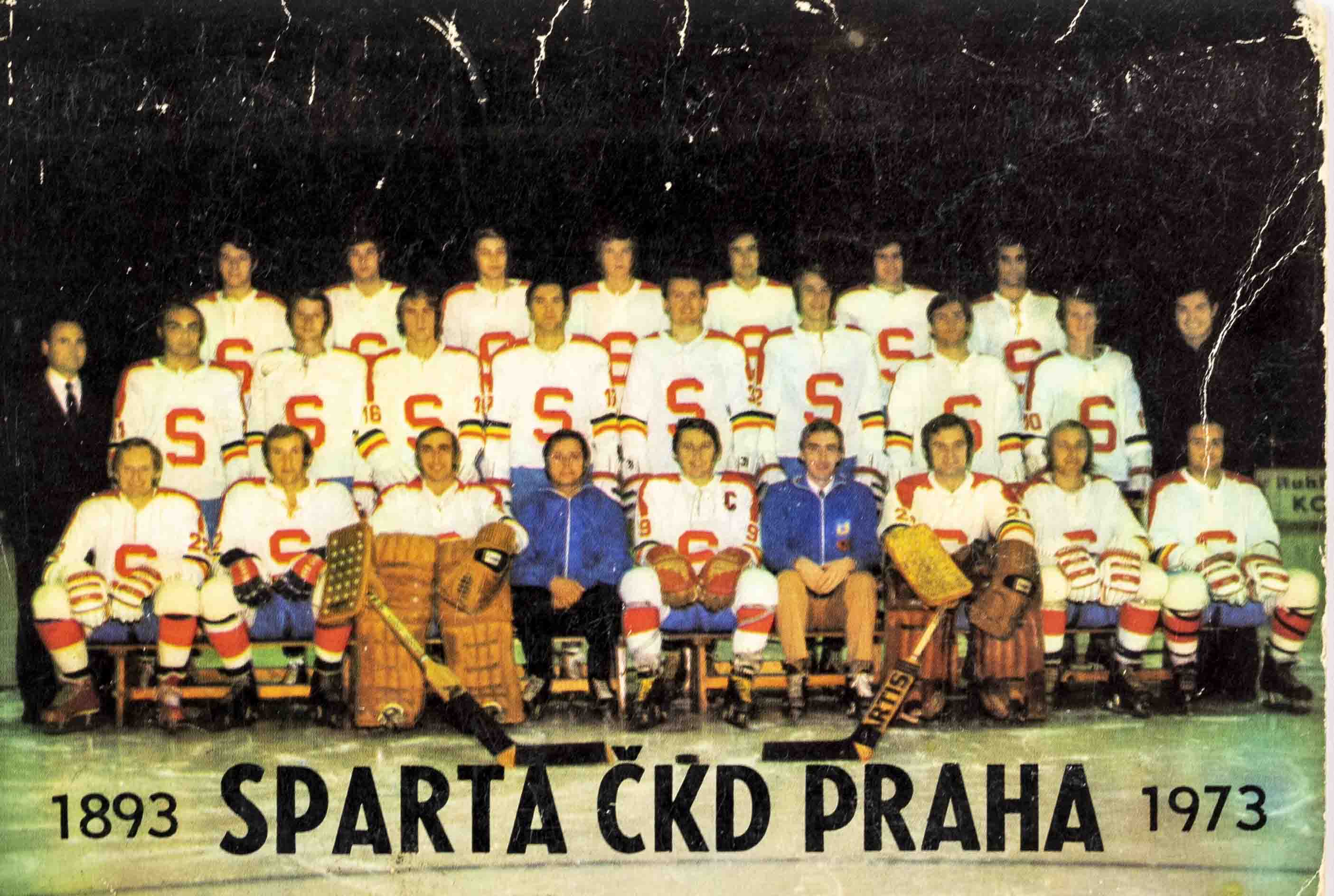 Karta, hokej, Sparta Praha ČKD, 1893 -1973