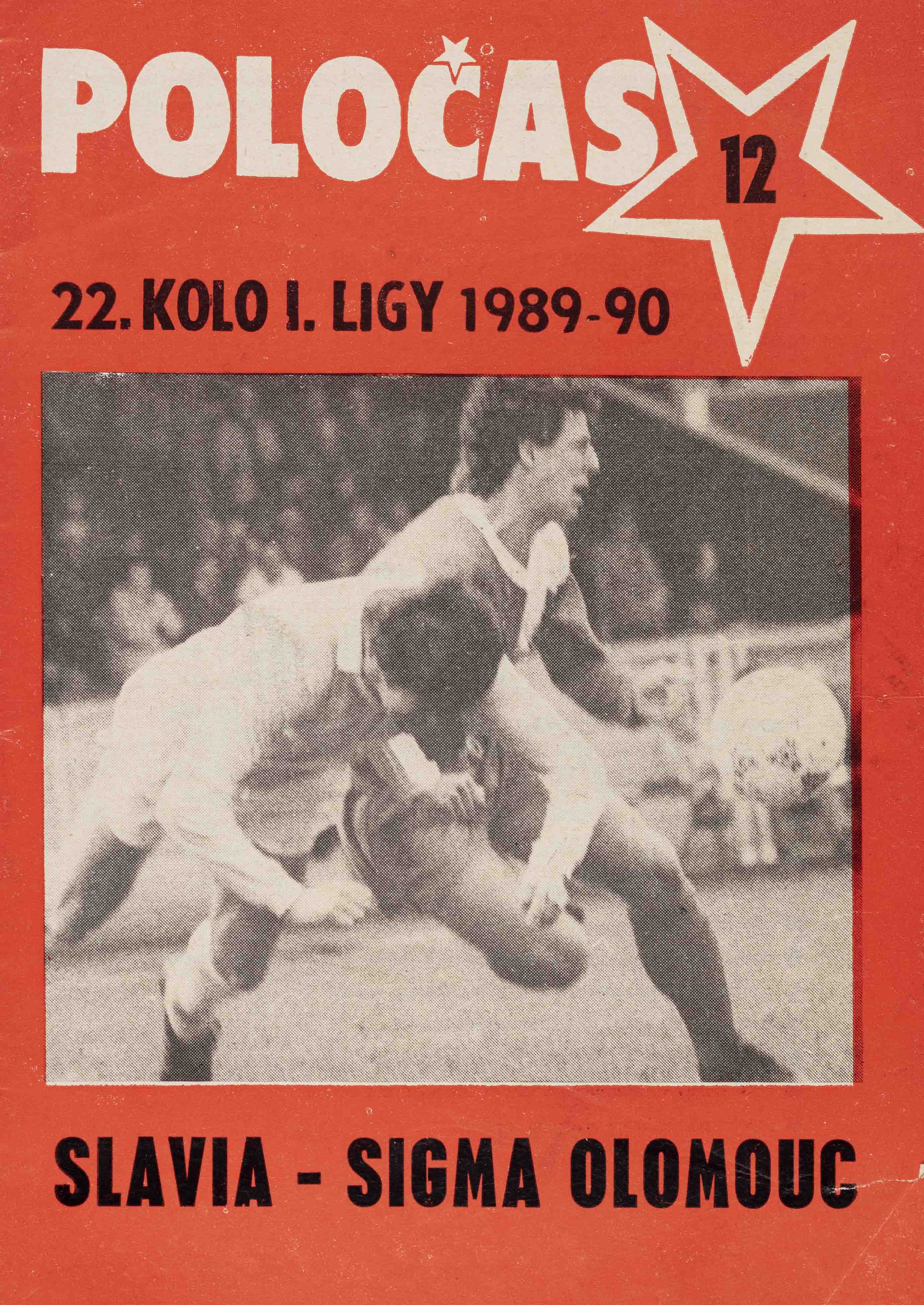 Poločas Slavia Praha vs. Sigma Olomouc, 1989-90 (12)