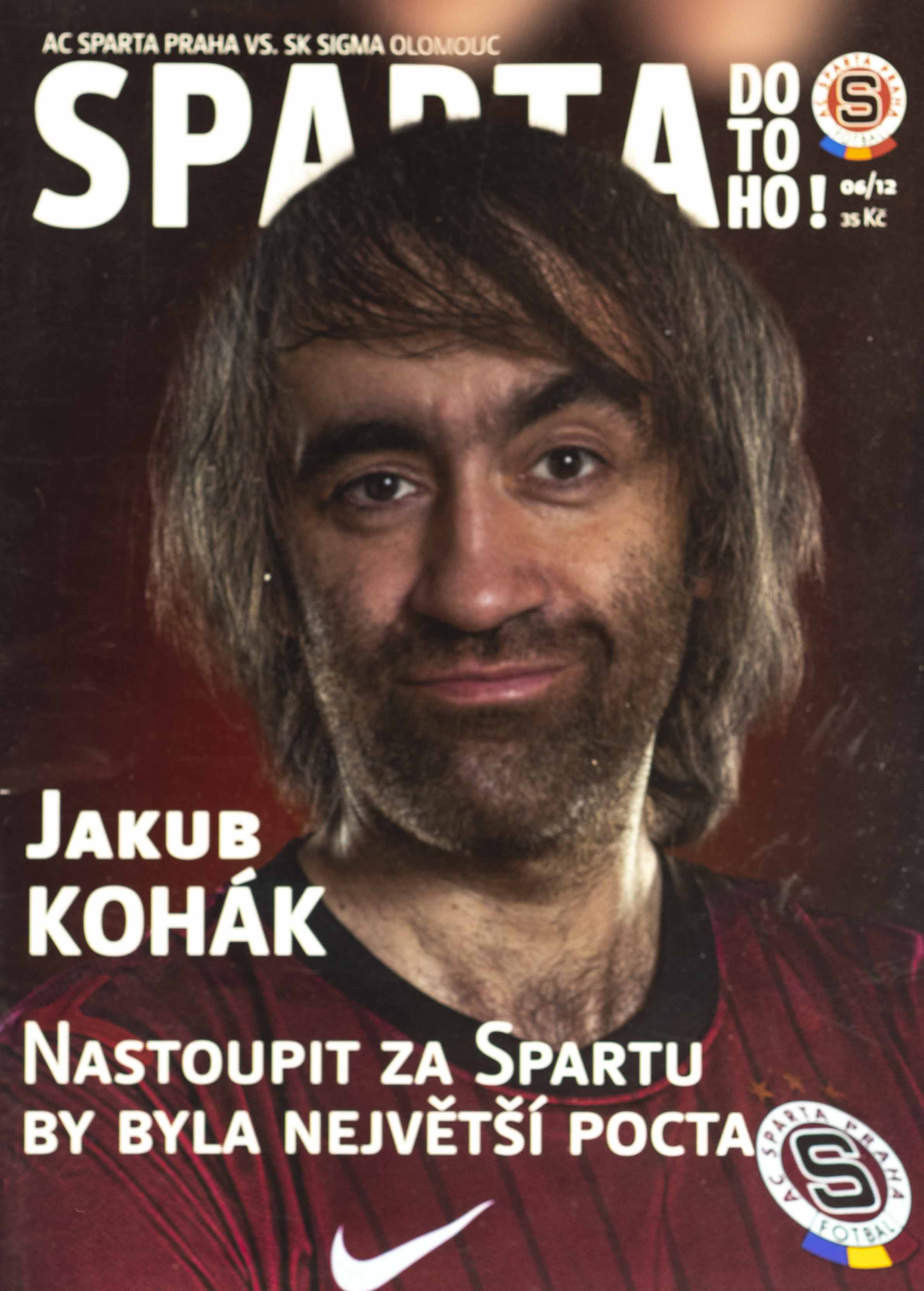 Program Sparta v. SK Sigma Olomouc, 06/12, Jakub Kohák