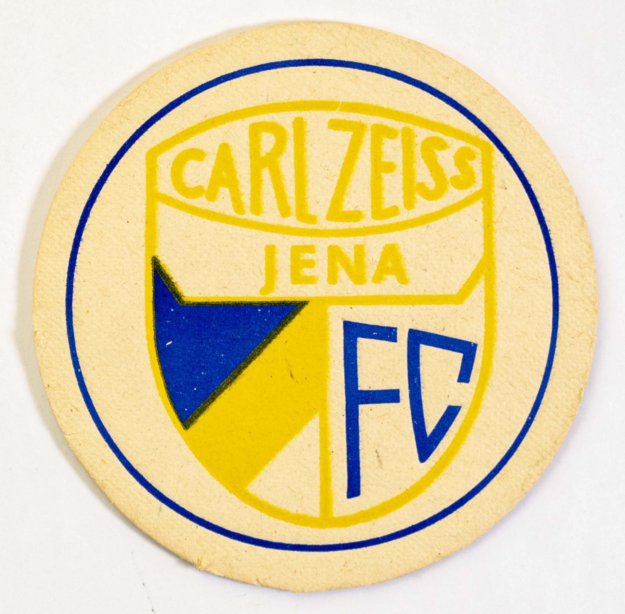 Pivní tácek FC Carl Zeiss Jena