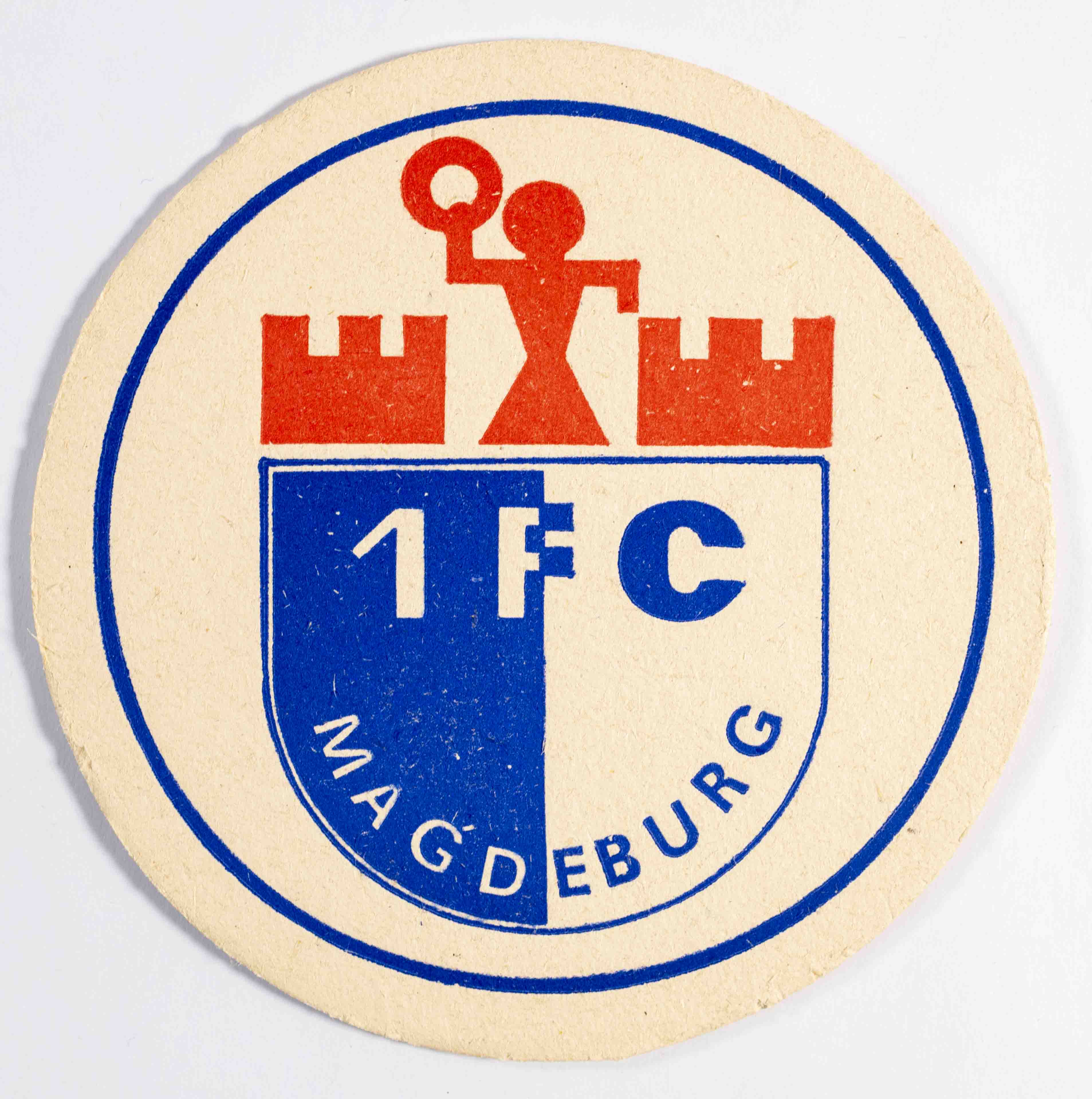 Pivní tácek 1 FC Magdeburg