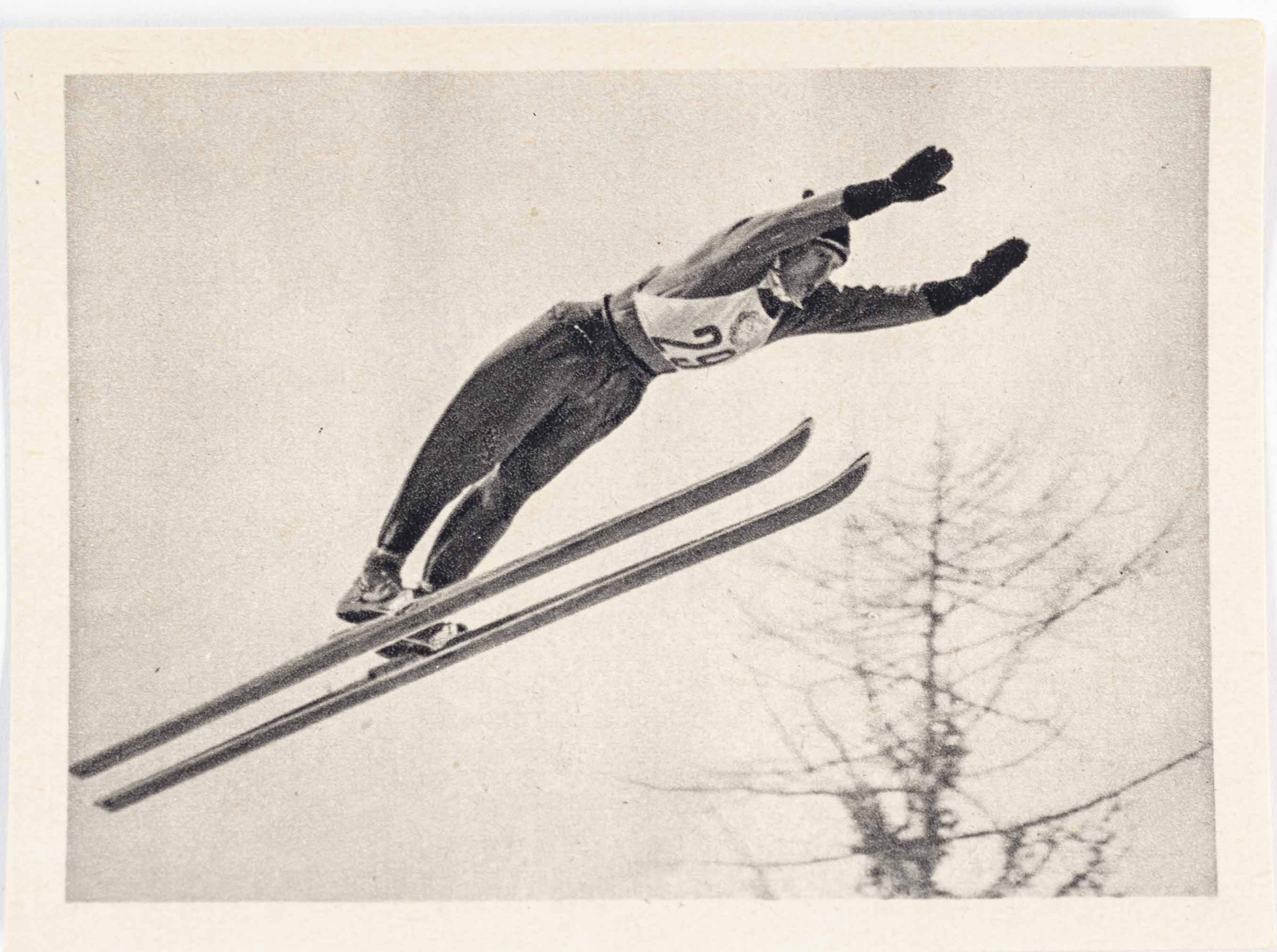 Kartička Olympia, Cortina d'Ampezzo, 1956 , Max Bolkart, 95