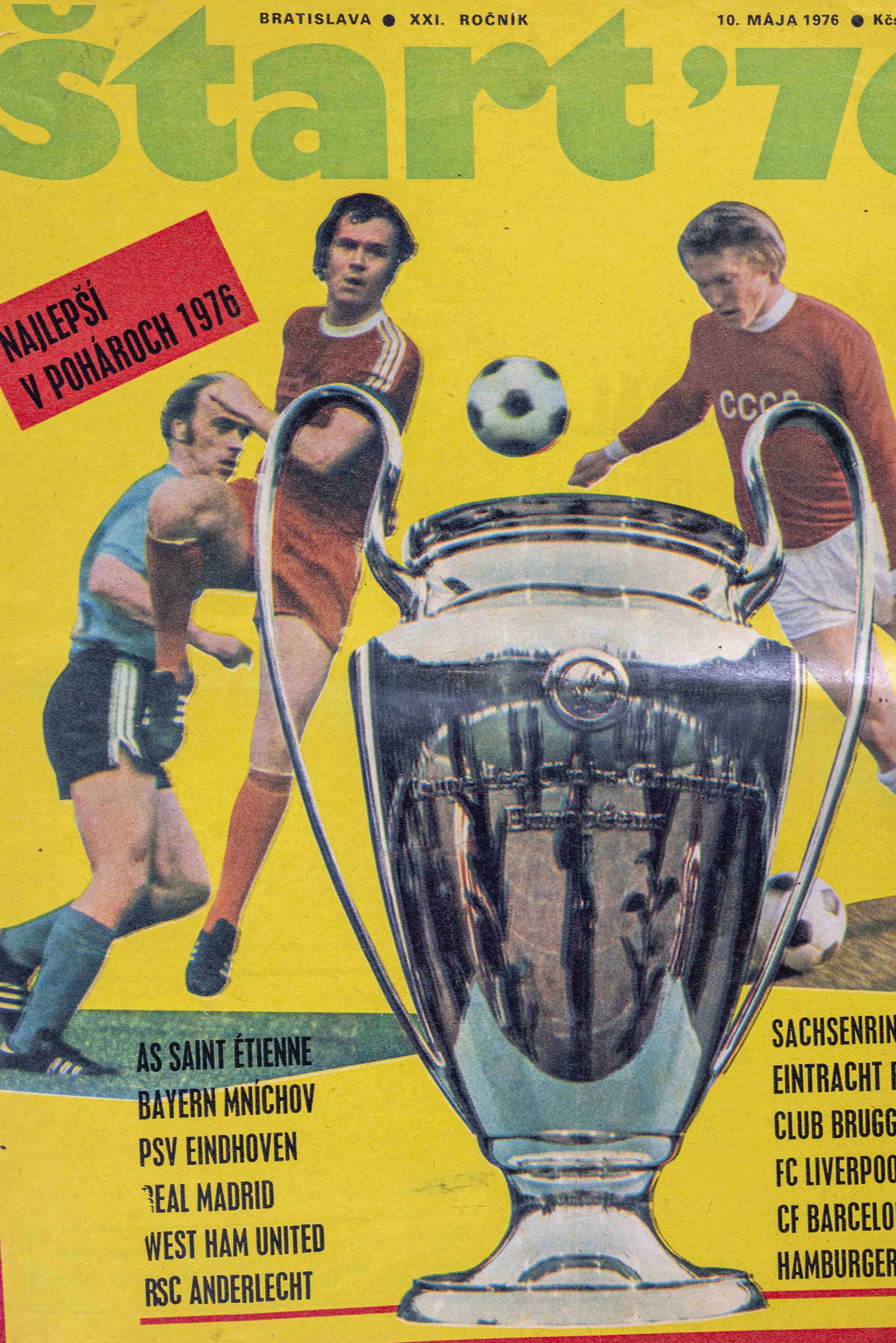 Časopis ŠTART, ročník XXI, 1976, číslo 19