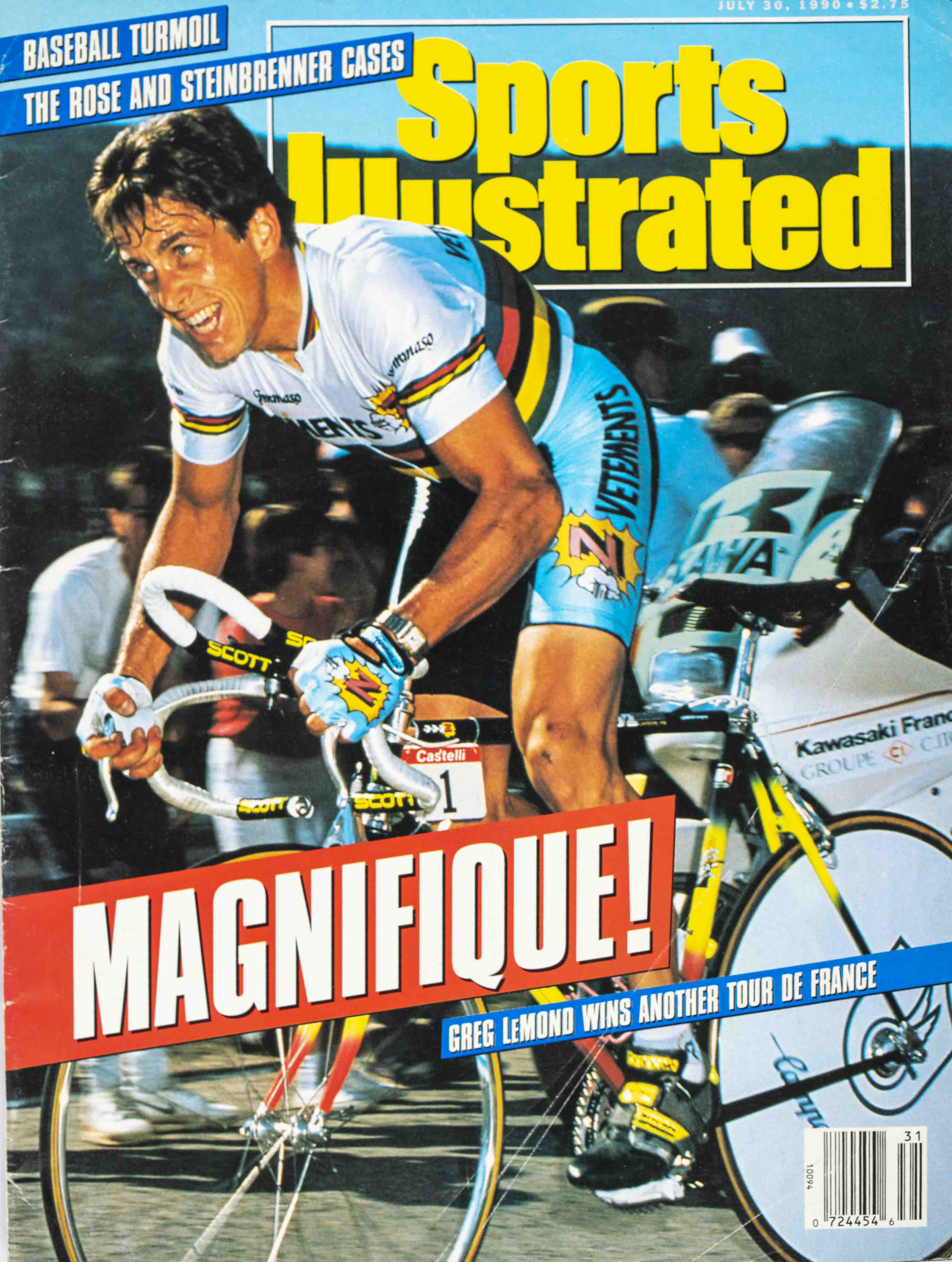 Časopis Sport Illustrated, Tour de France, 1990