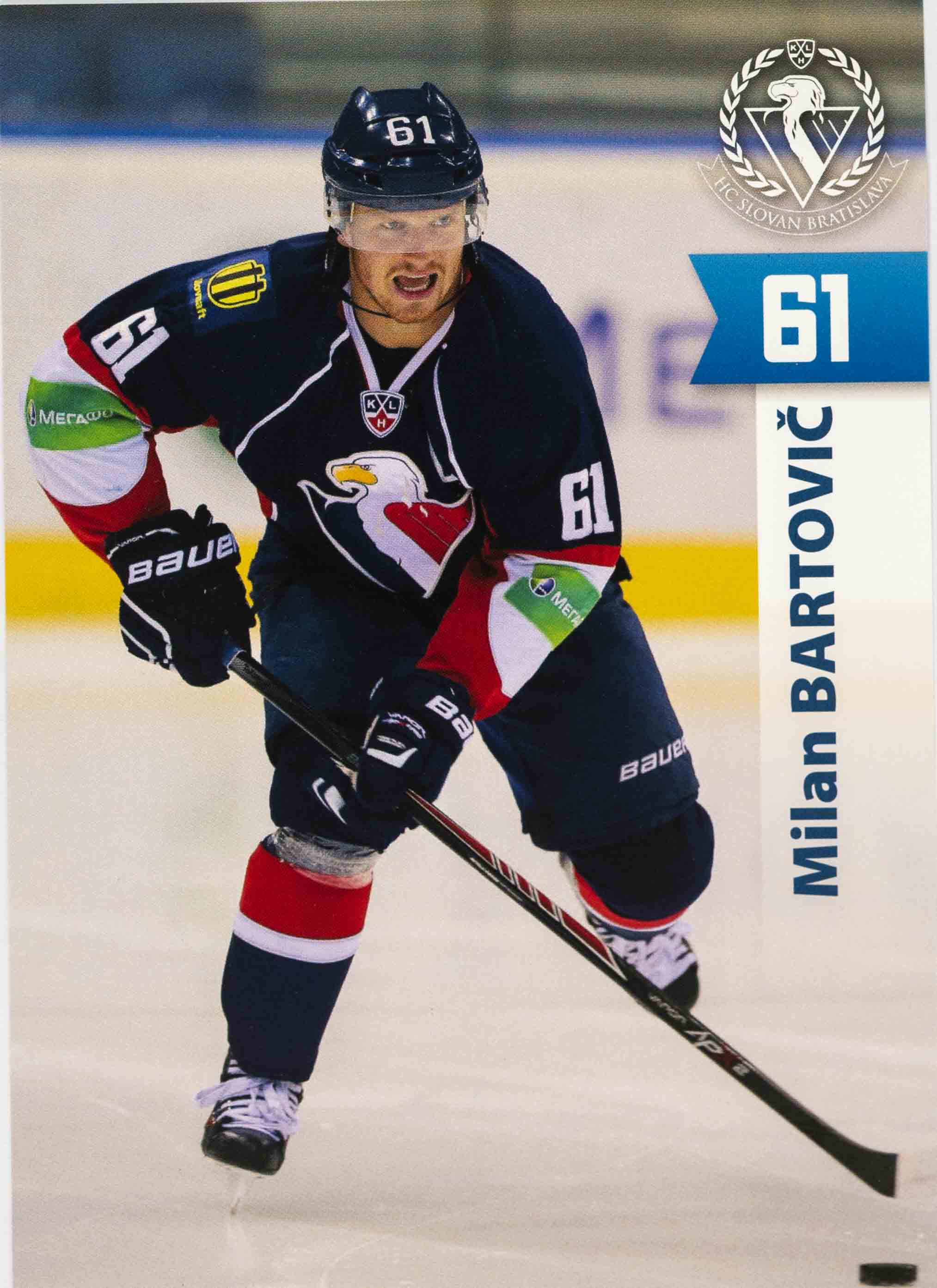 Hokejová karta, Milan Bartovič, HC Slovan Bratislava