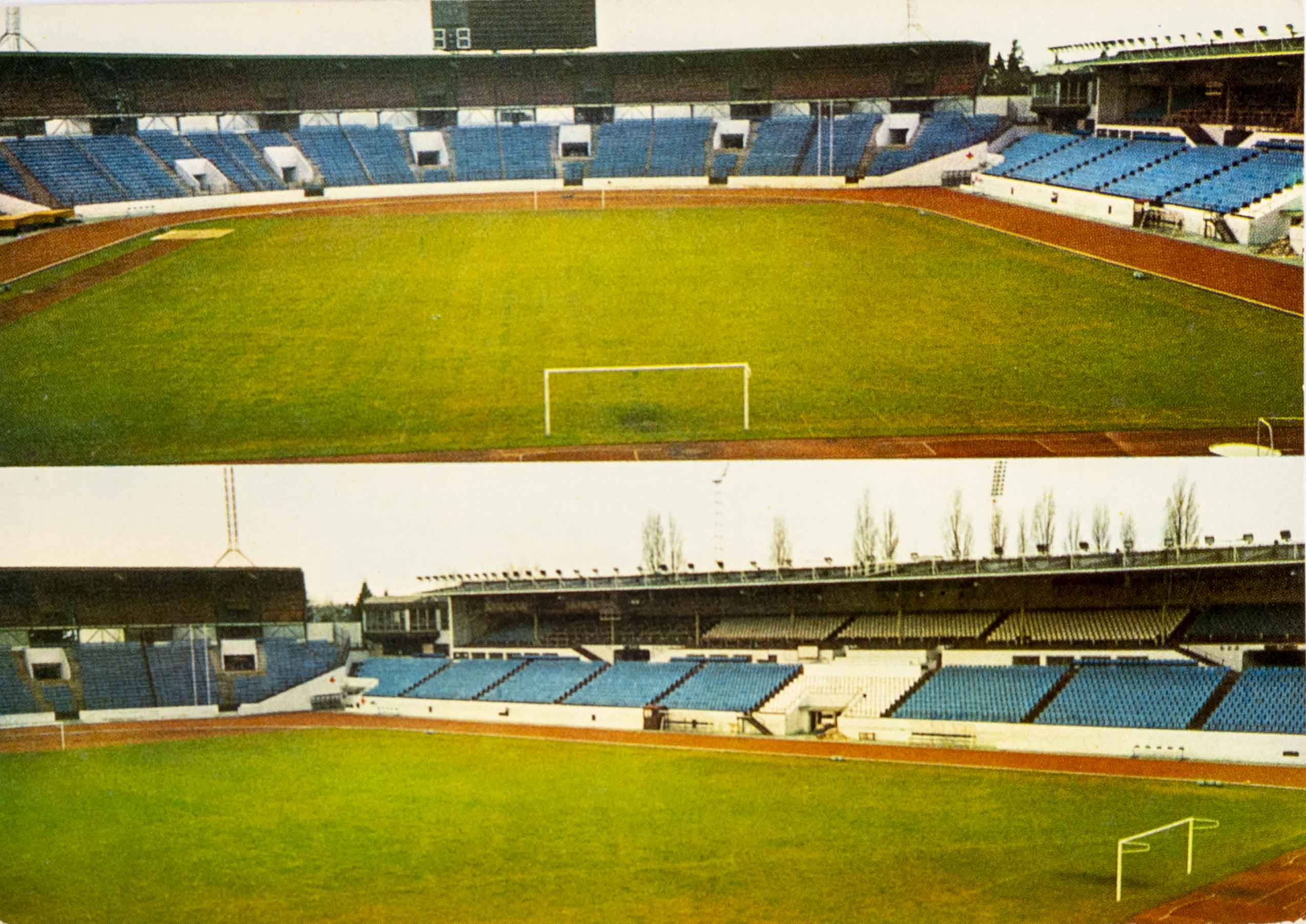 Pohlednice , stadion Strahov, 1992