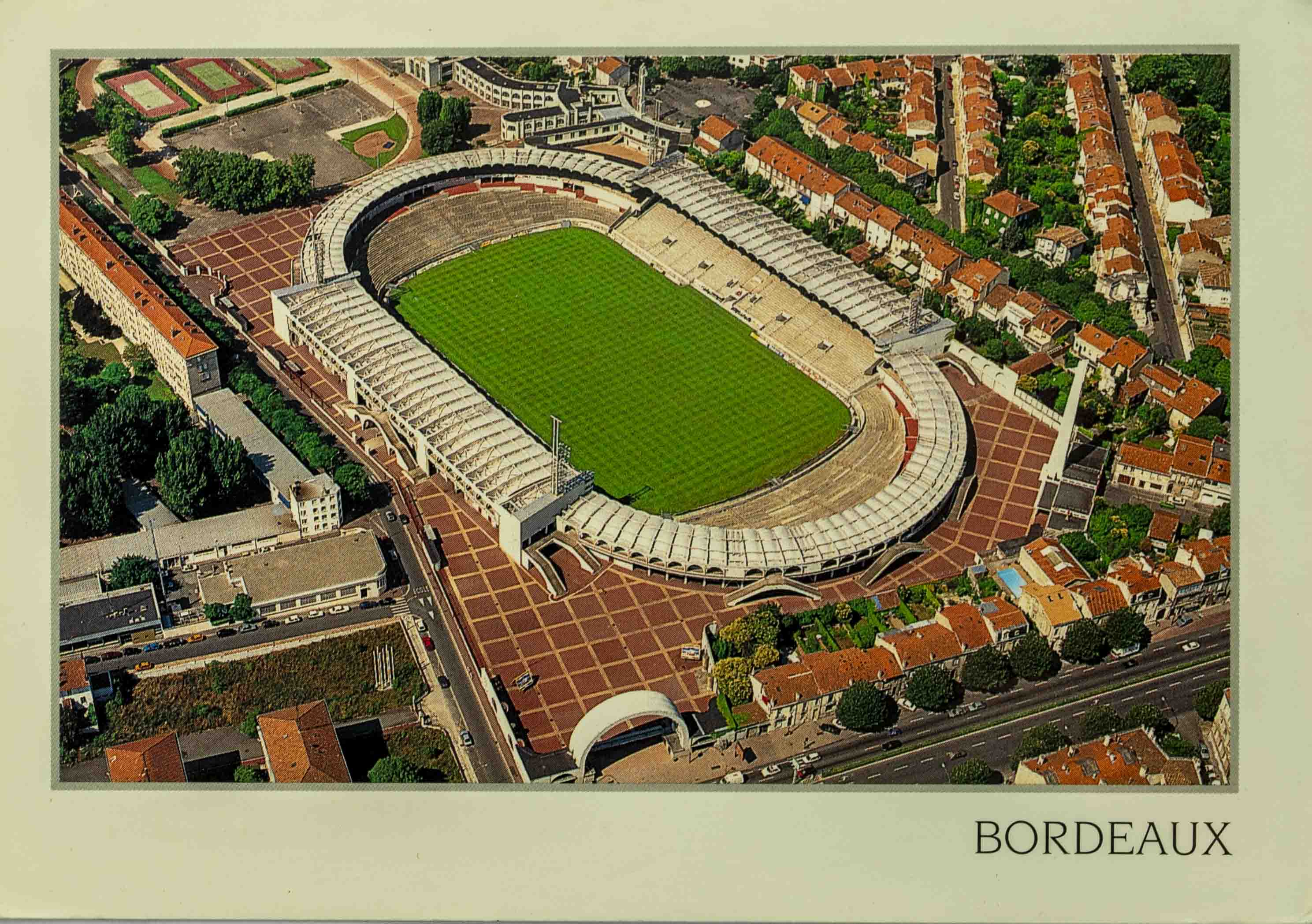 Pohlednice stadión, Bordeaux