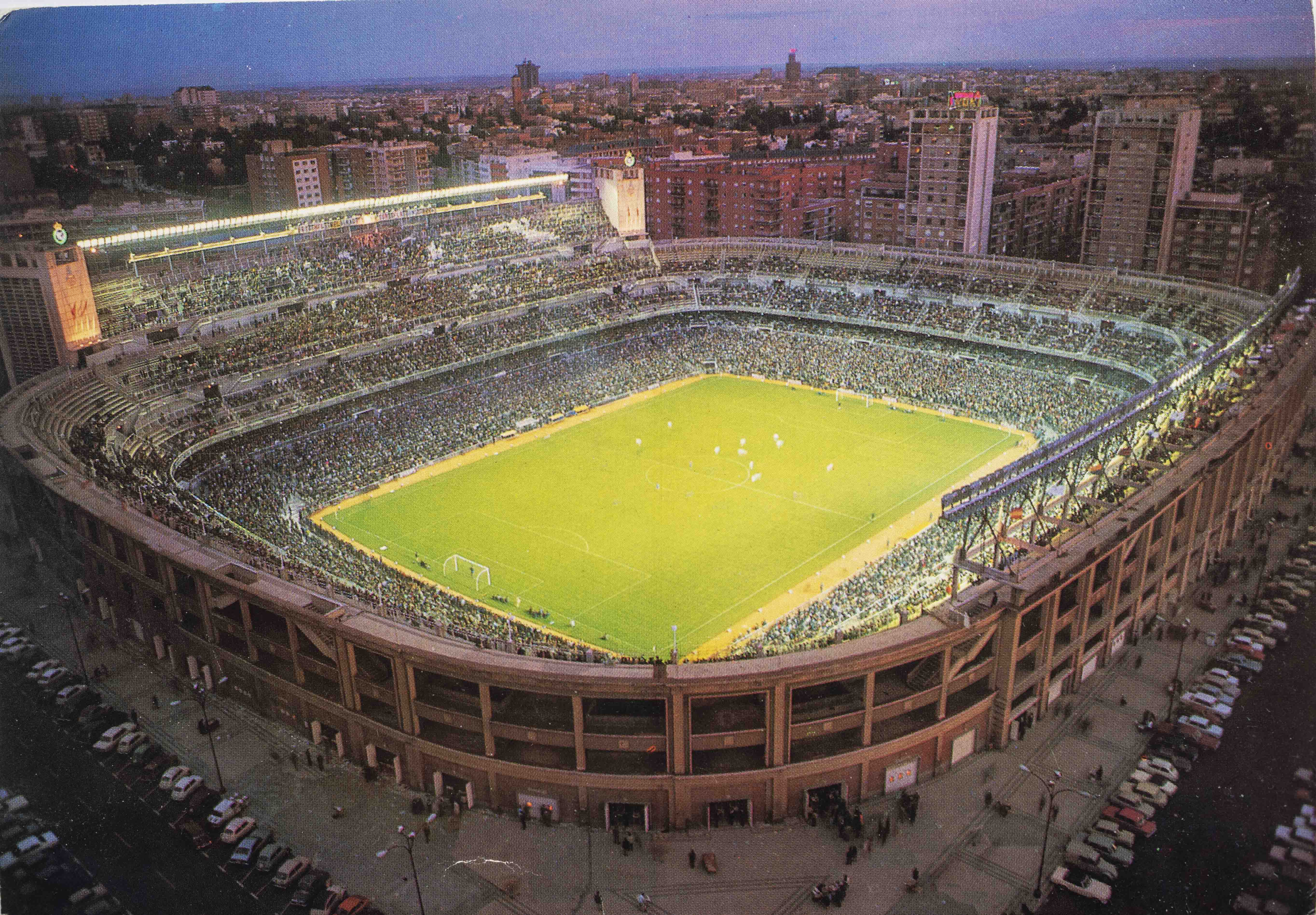 Pohlednice stadión VF, Estádio - Santiago Bernabeu