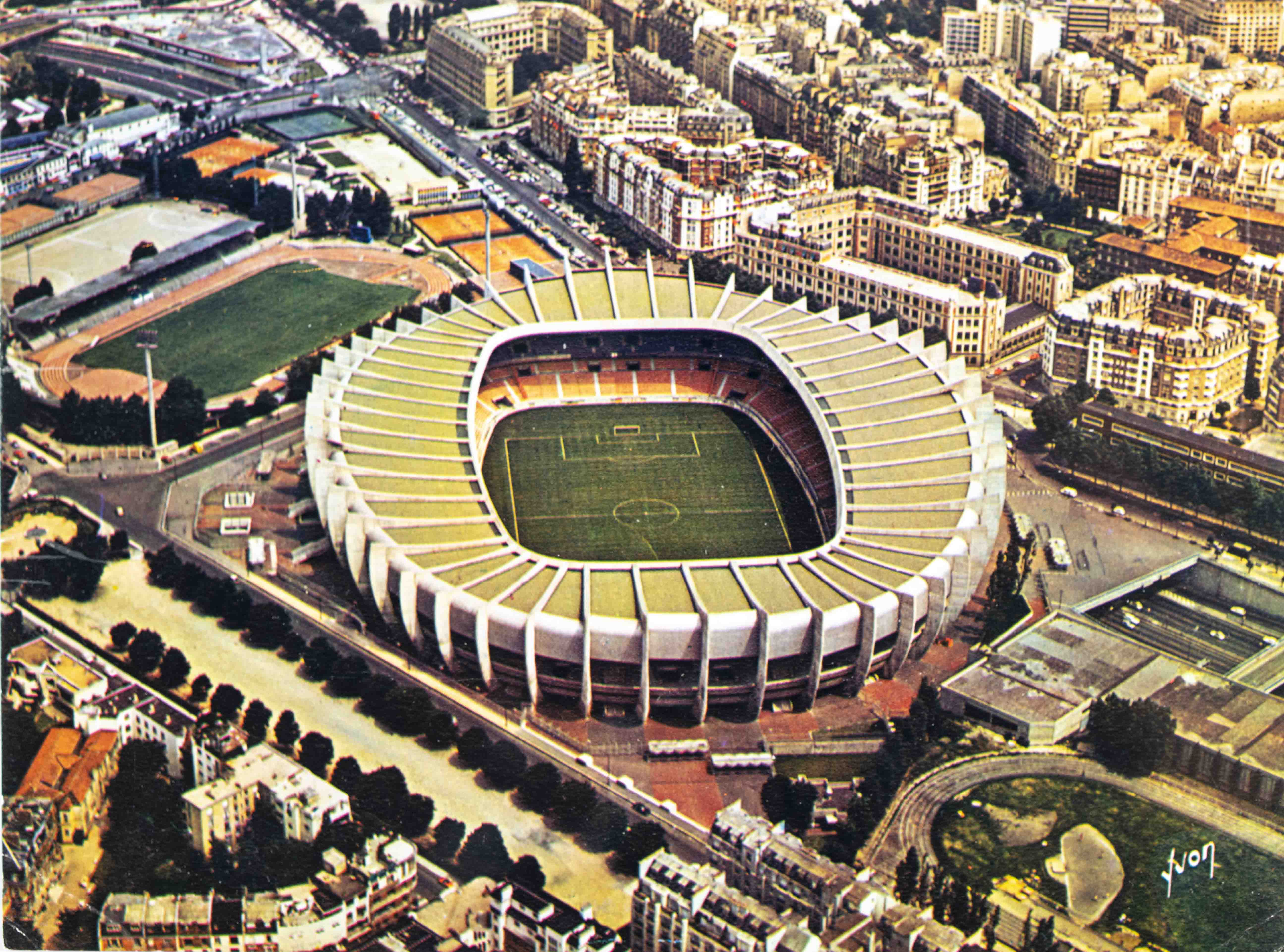 Pohlednice stadion VF, Couleurs et Lumiére de France