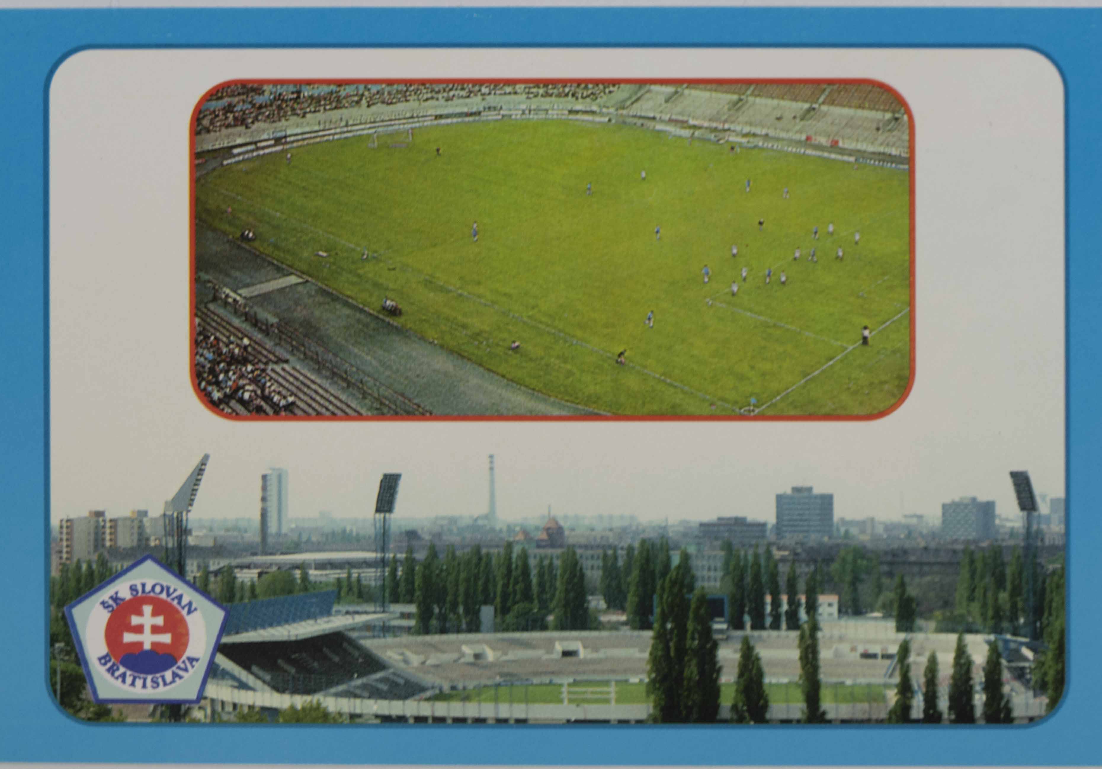 Pohlednice stadion , Slovan Bratislava, Tehelné pole