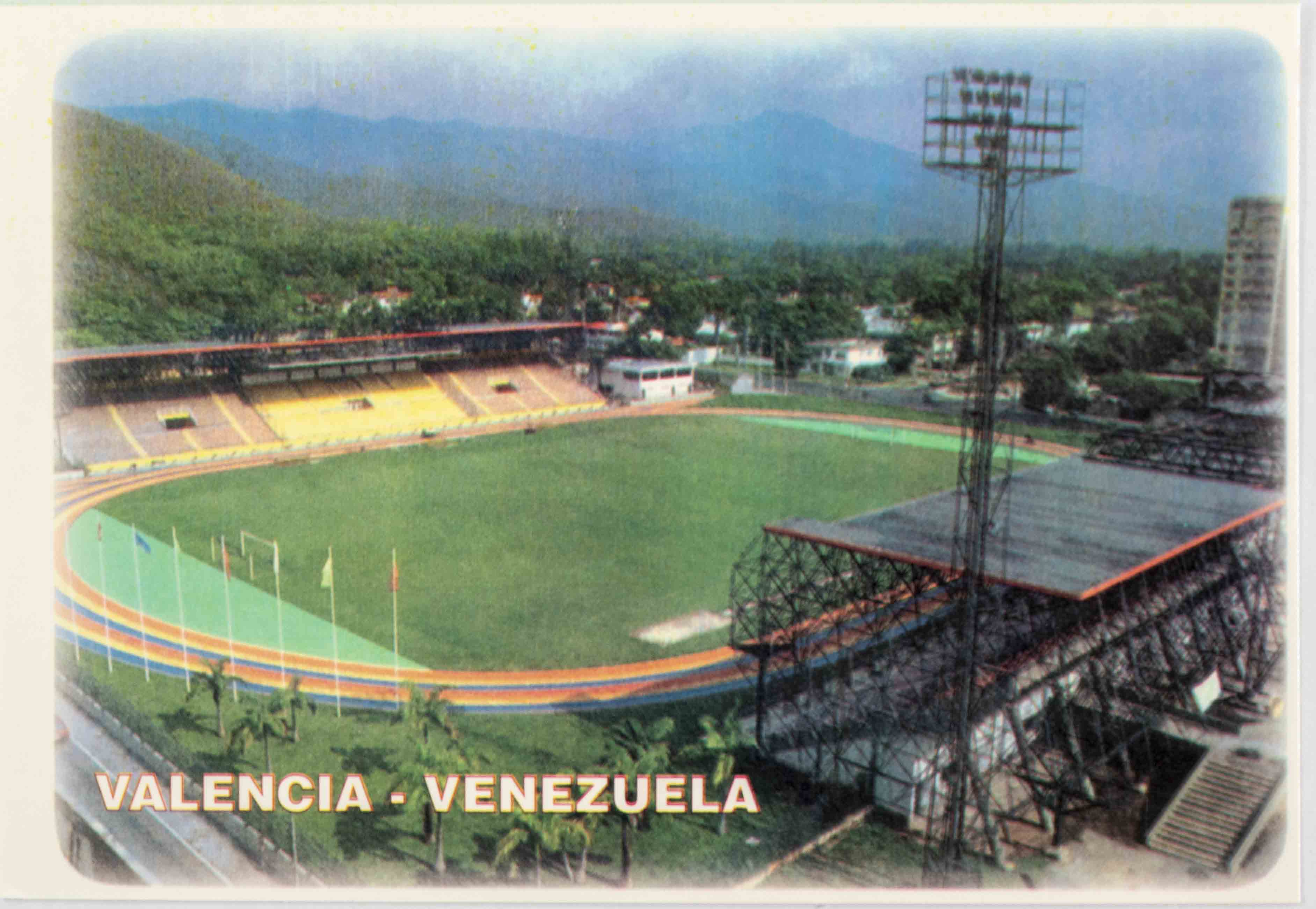 Pohlednice stadion Valnecia Venezuela