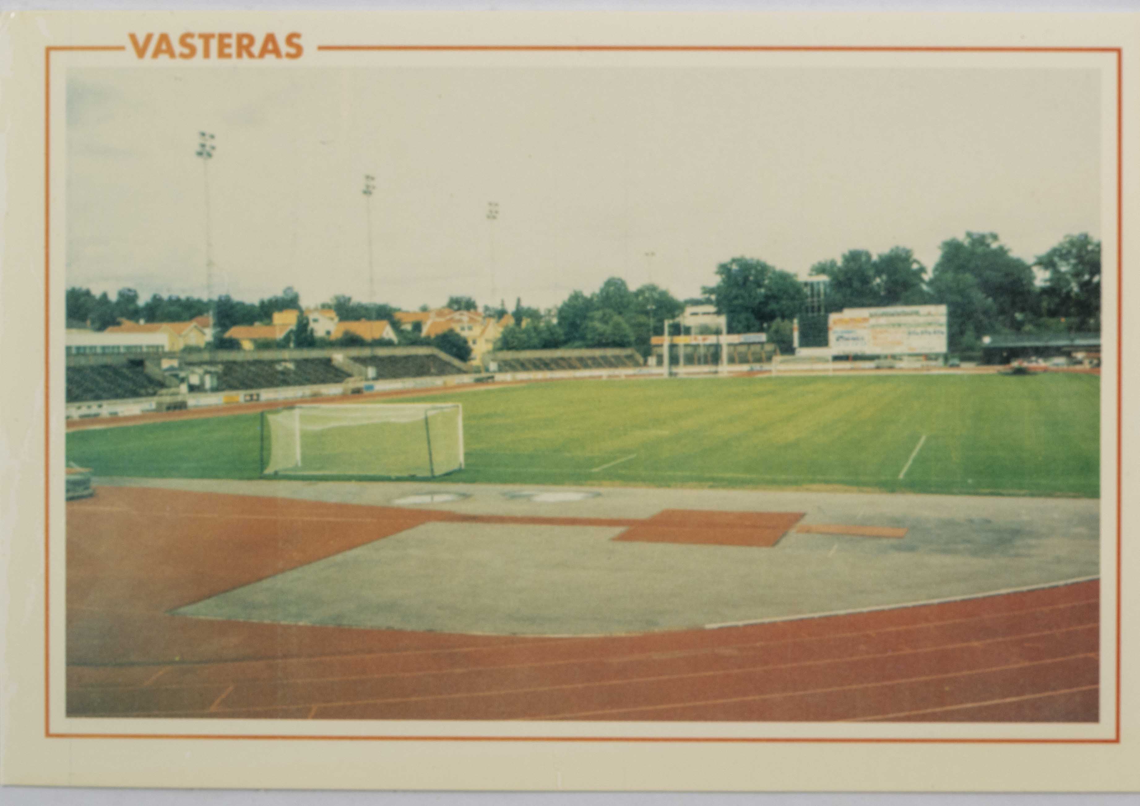 Pohlednice stadion , Vasteras