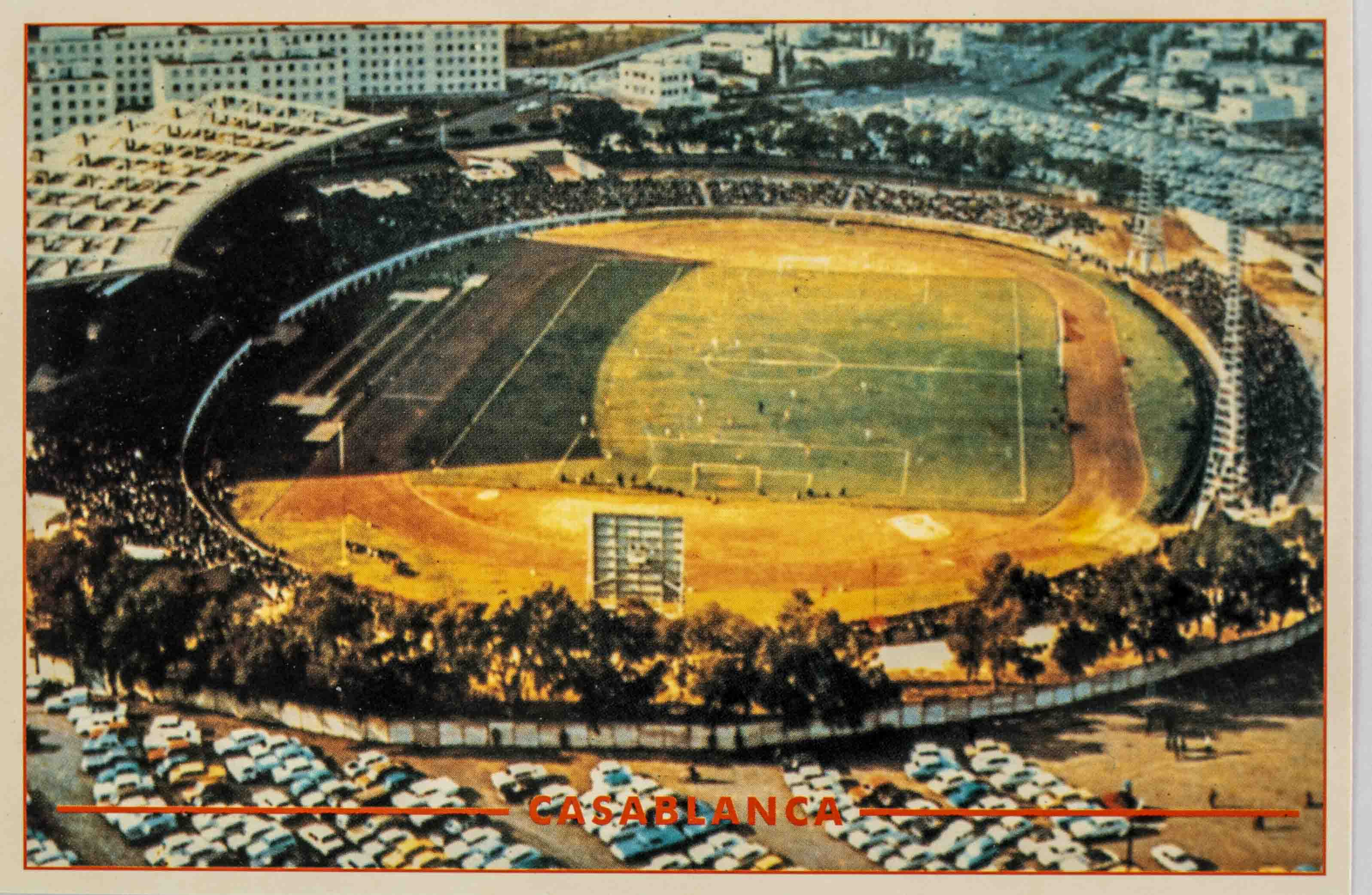 Pohlednice stadion , Casablanca, Marocco