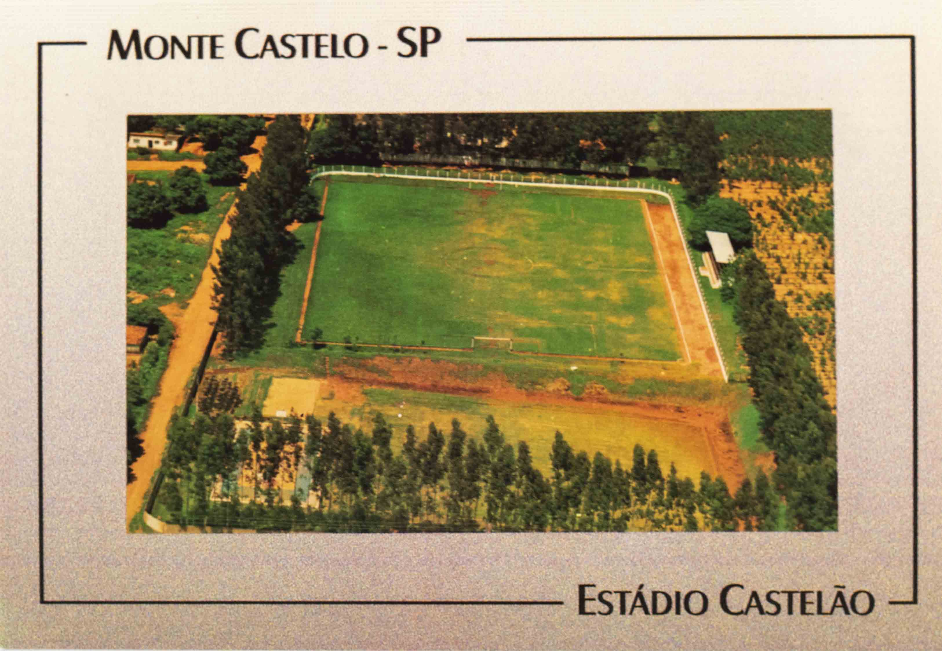 Pohlednice stadion, Estadio Casteláo, Monte Castelo SP