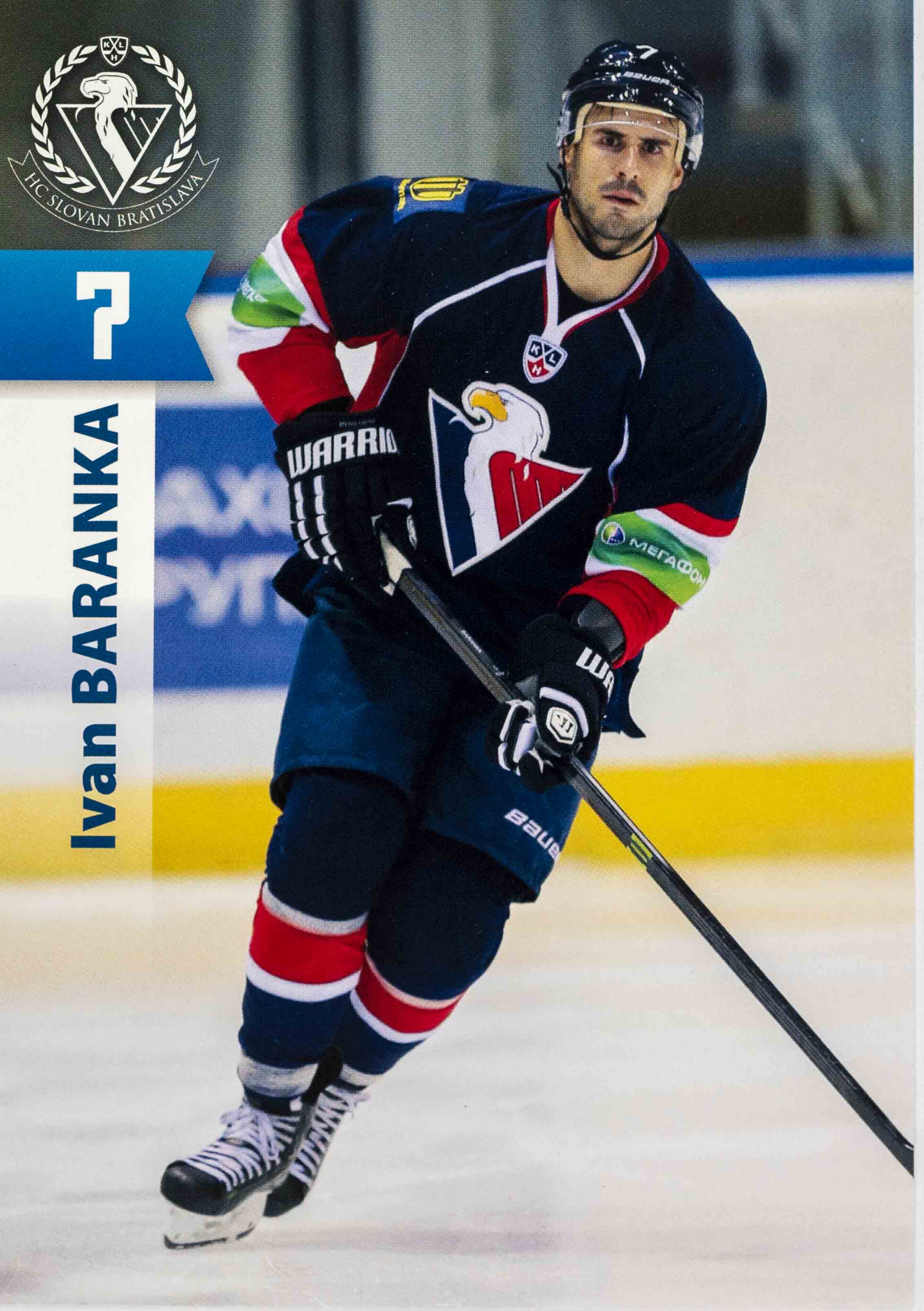 Hokejová karta, Ivan Baranka, HC Slovan Bratislava