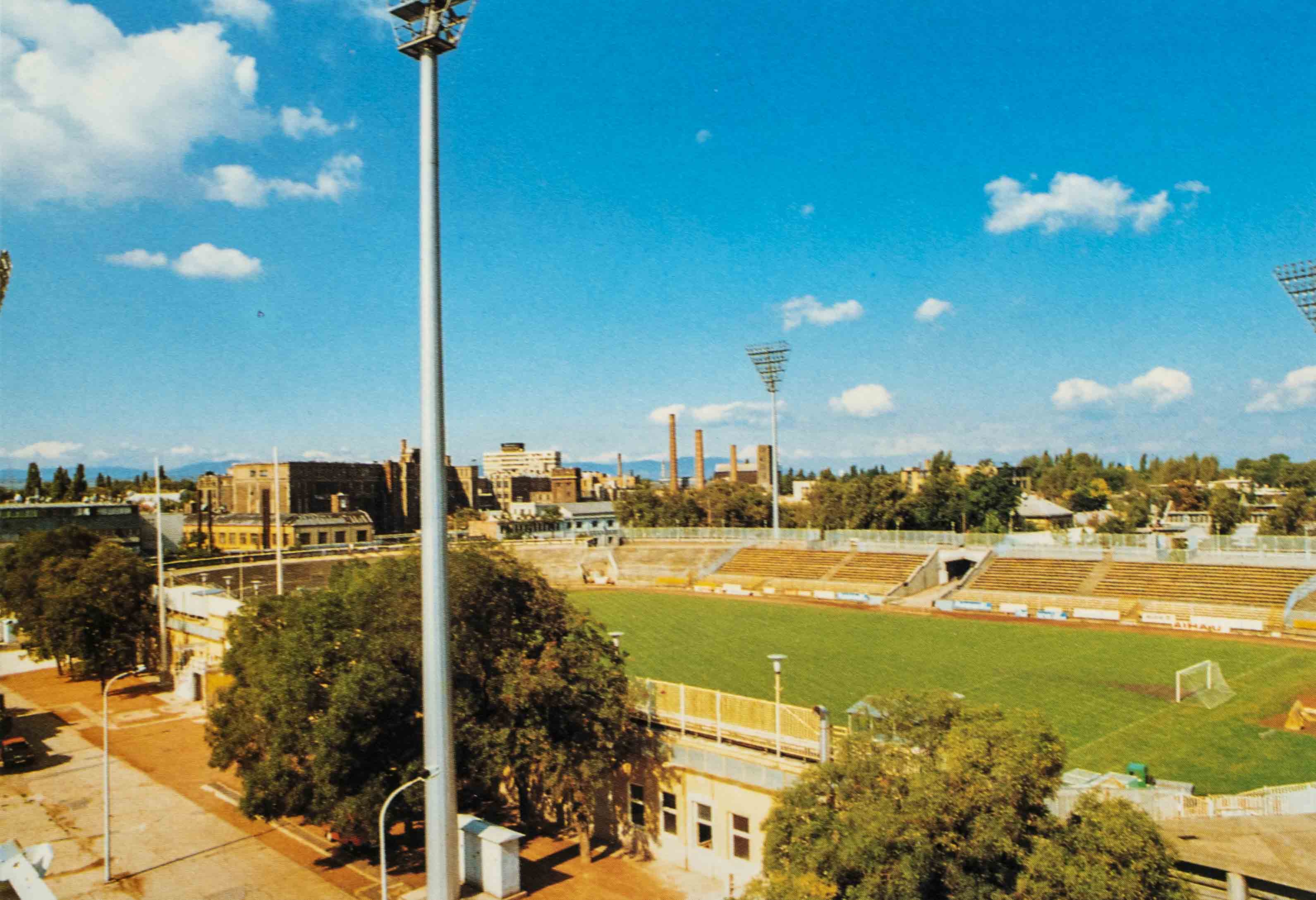 Pohlednice stadion , Dosza Stadium, Budapest