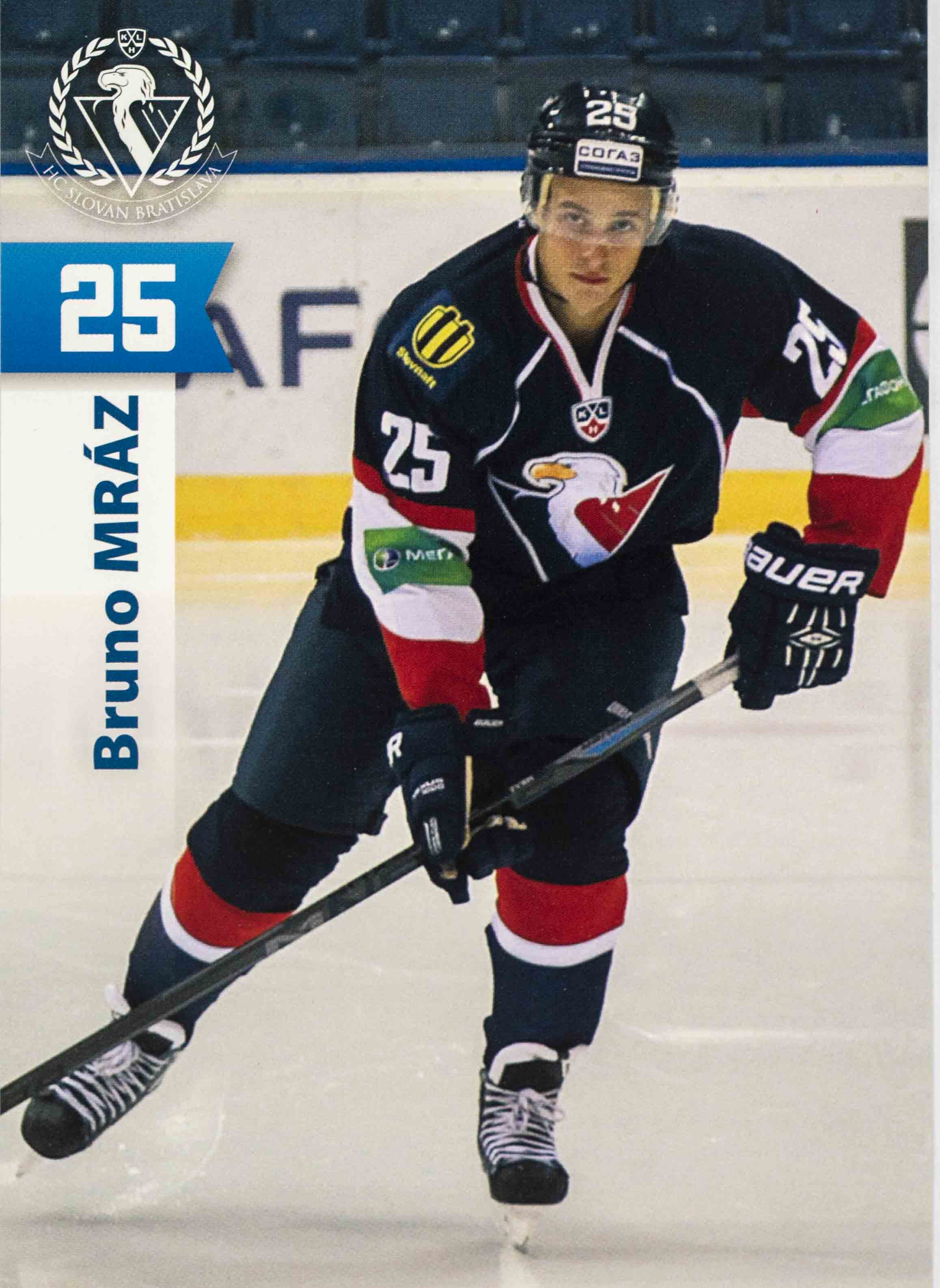 Hokejová karta, Bruno Mráz, HC Slovan Bratislava