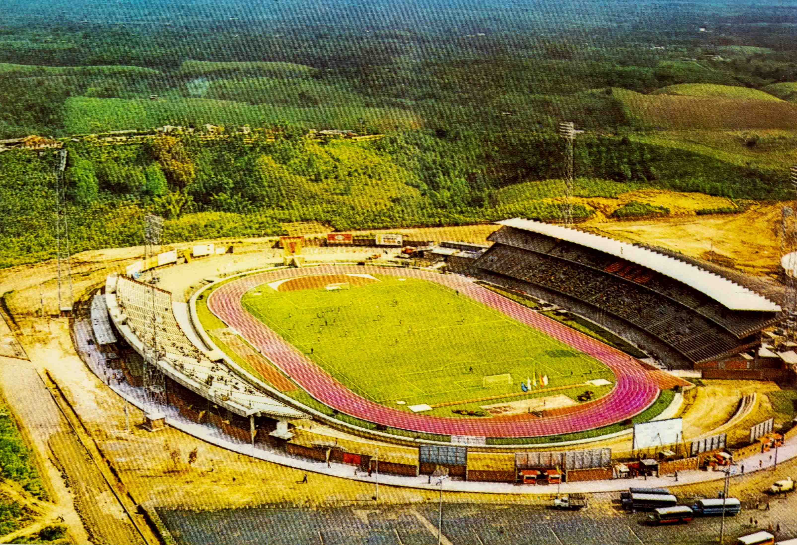 Pohlednice stadion , Pereira, Risaralda, Colombia