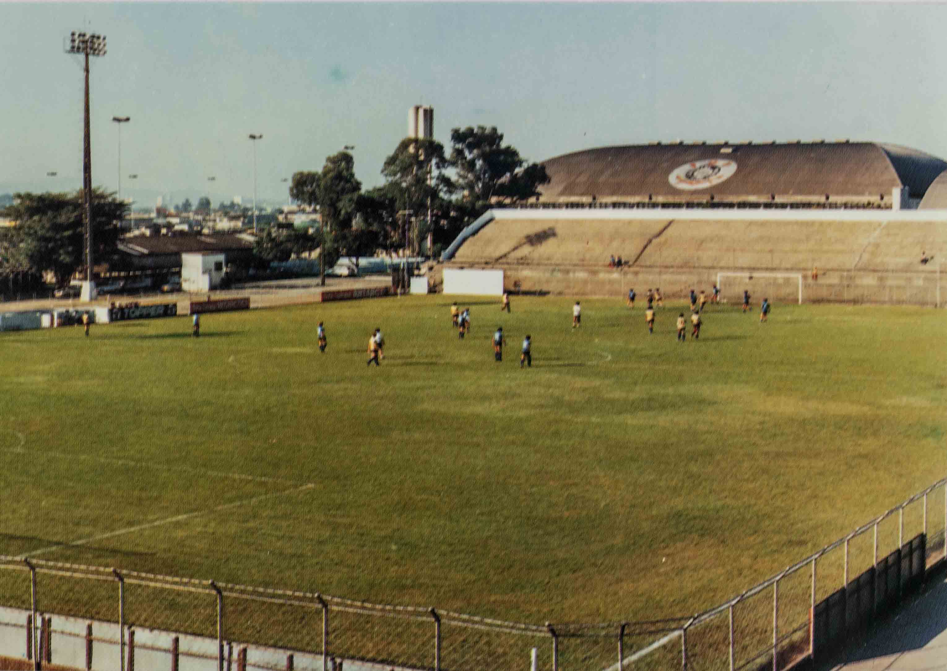 Pohlednice stadion , Estádio Alfredo Schuring, Sao Paulo