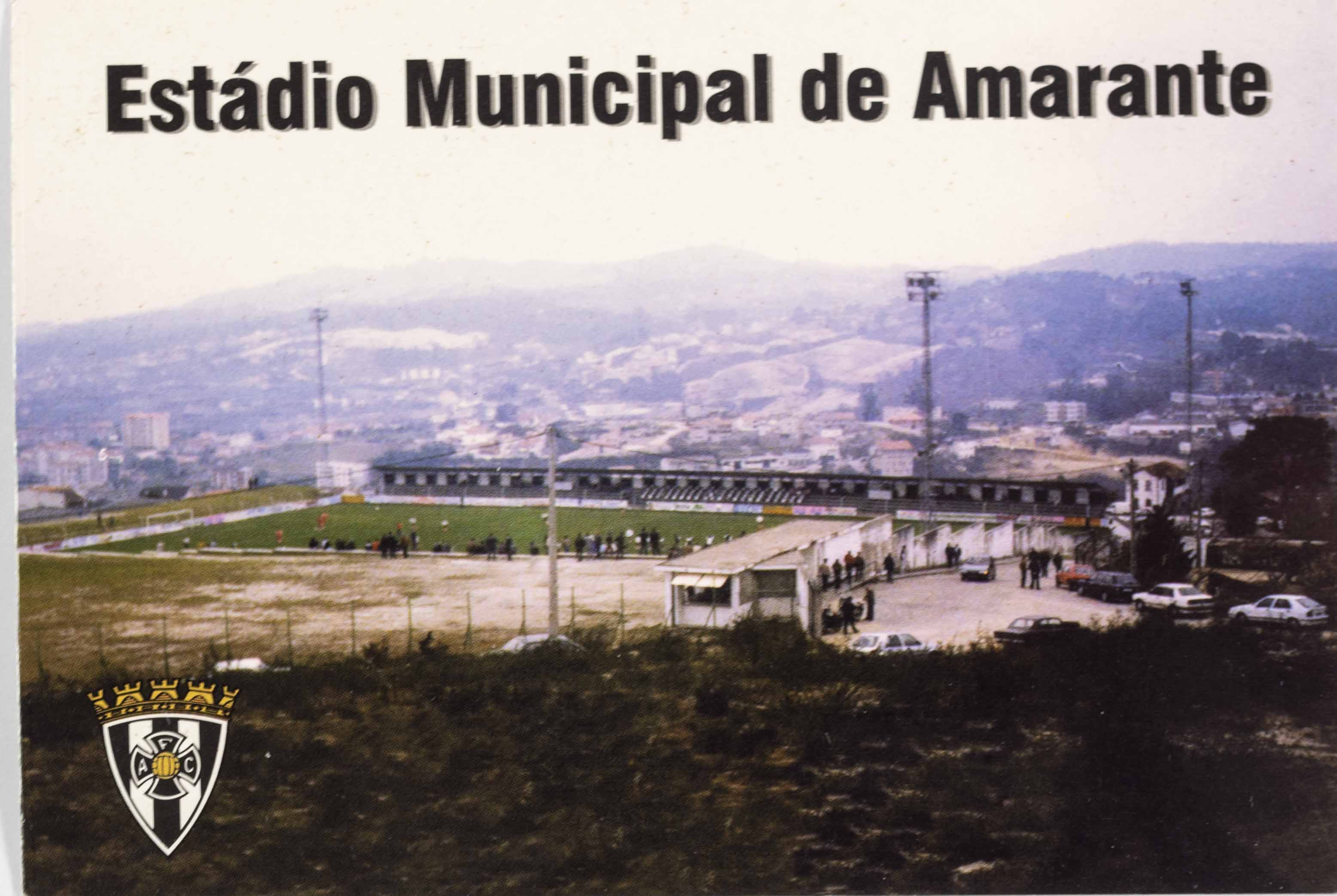 Pohlednice stadion , Estadio Municipal de Amarante