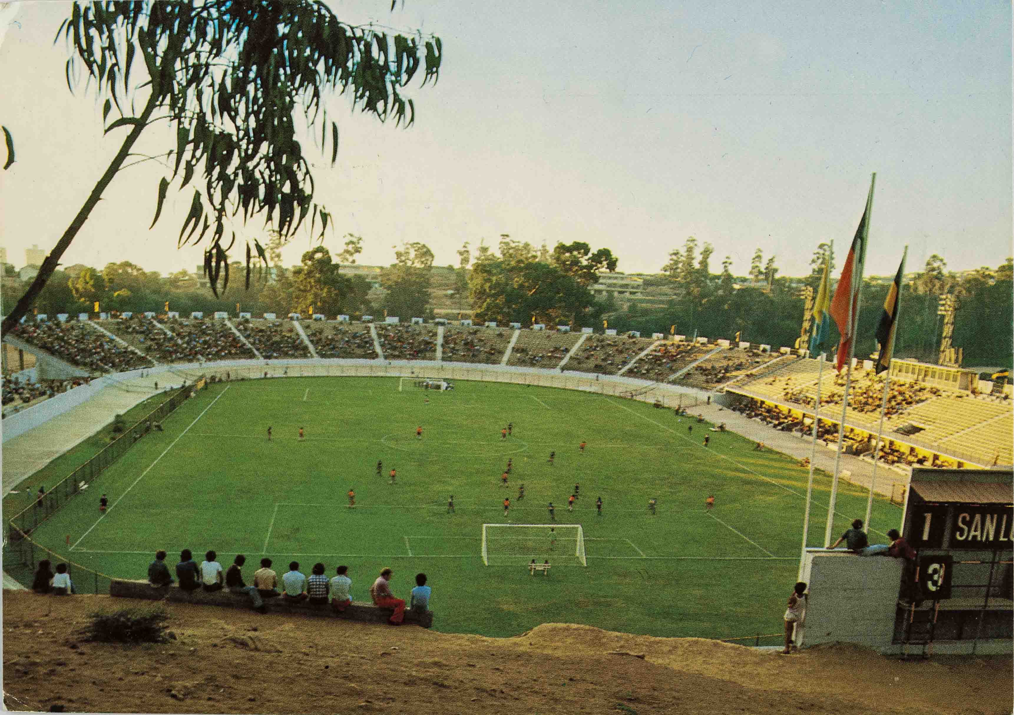 Pohlednice stadion, Vina del Mar, Estadio Sausalito