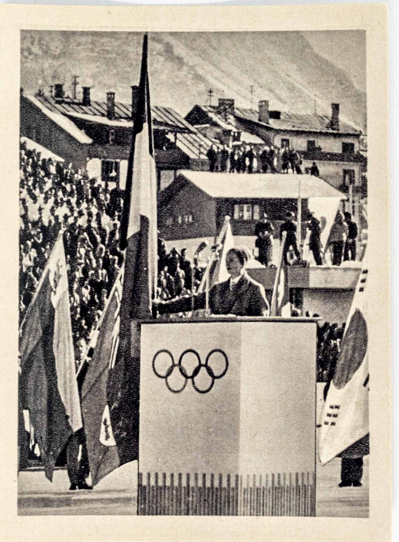 Kartička Olympia, Cortina d'Ampezzo, 1956 , 8