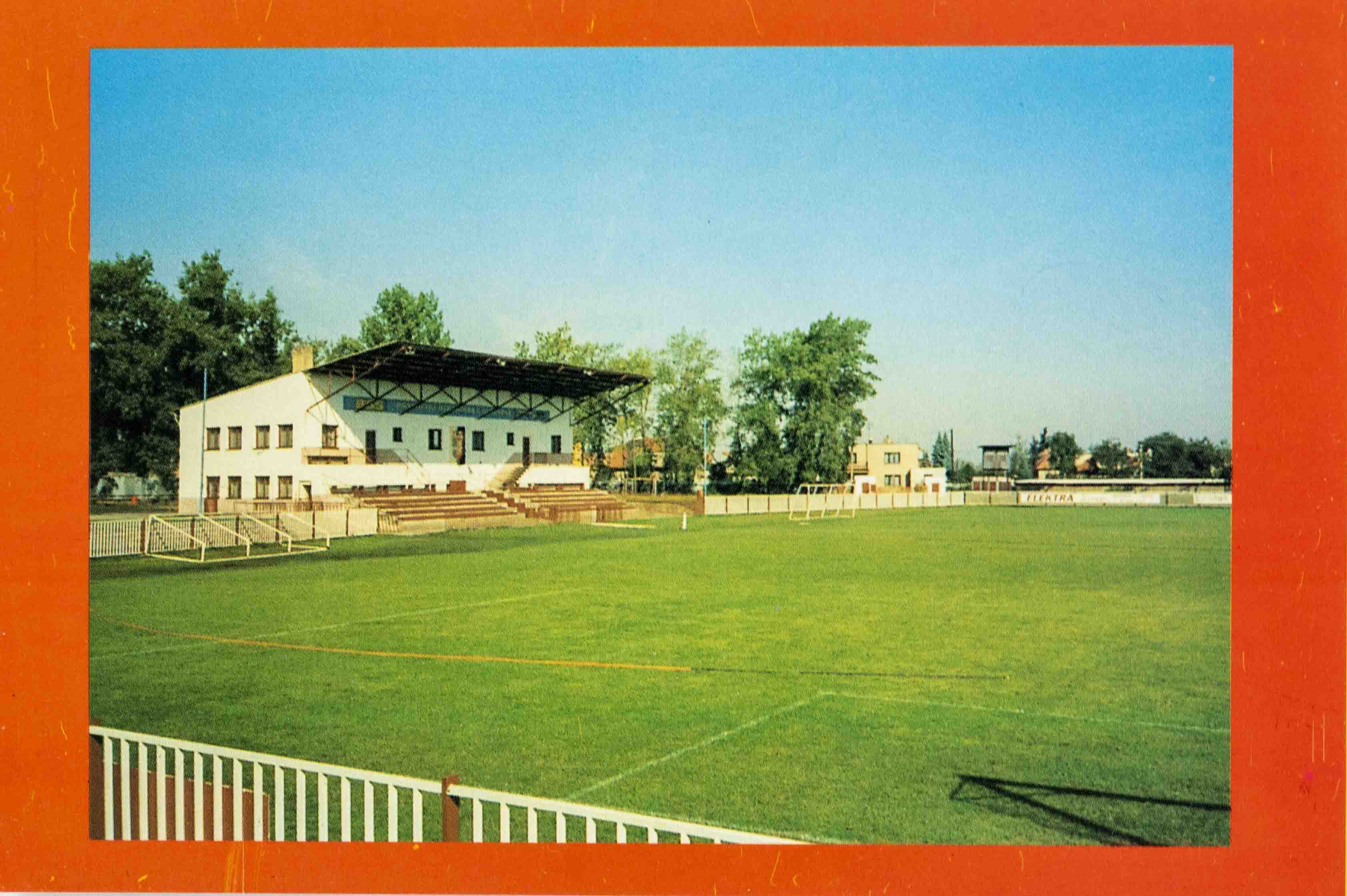 Pohlednice stadion, Brandýs nad Labem (2)