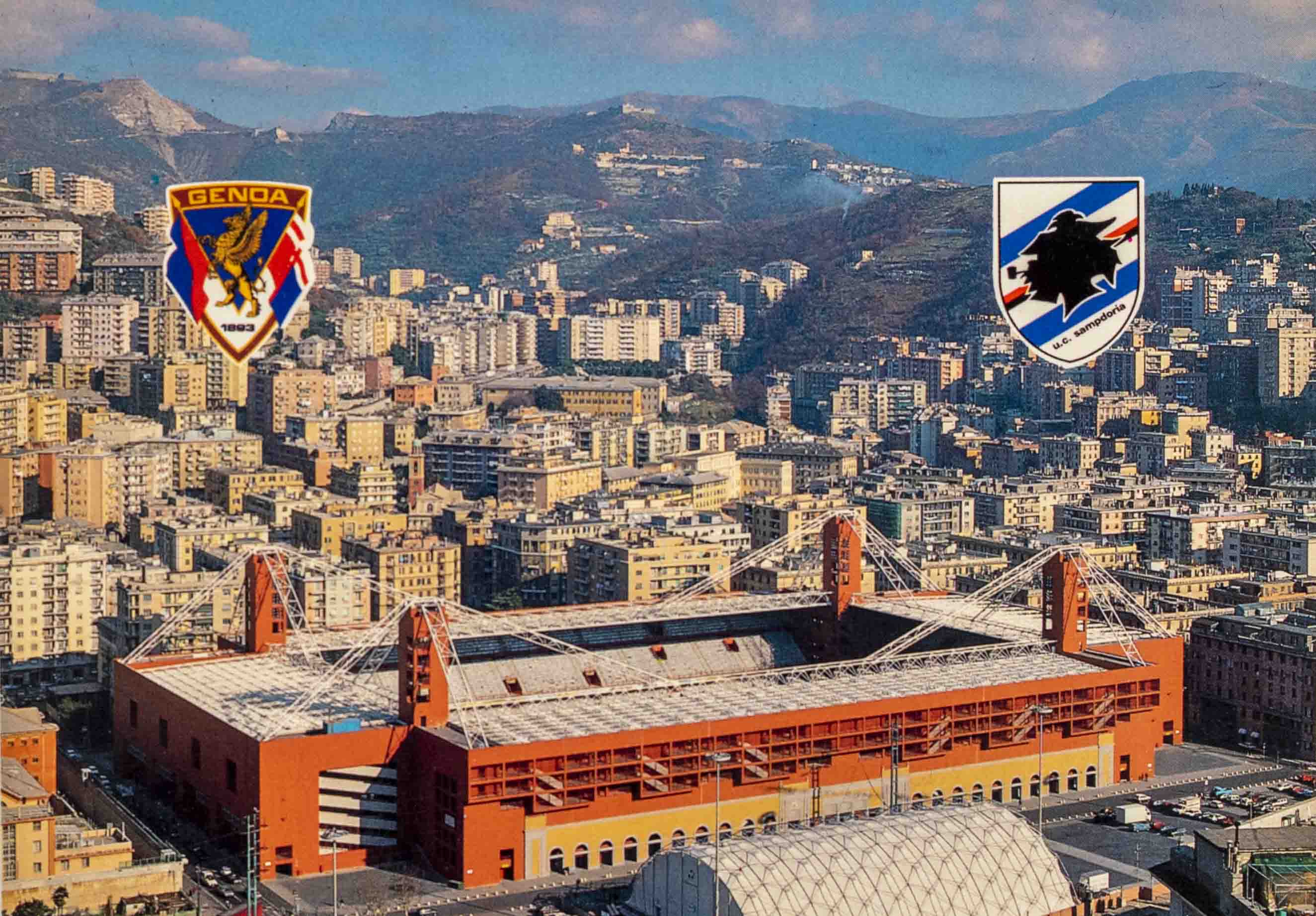 Pohlednice stadion, Genoa Marassi