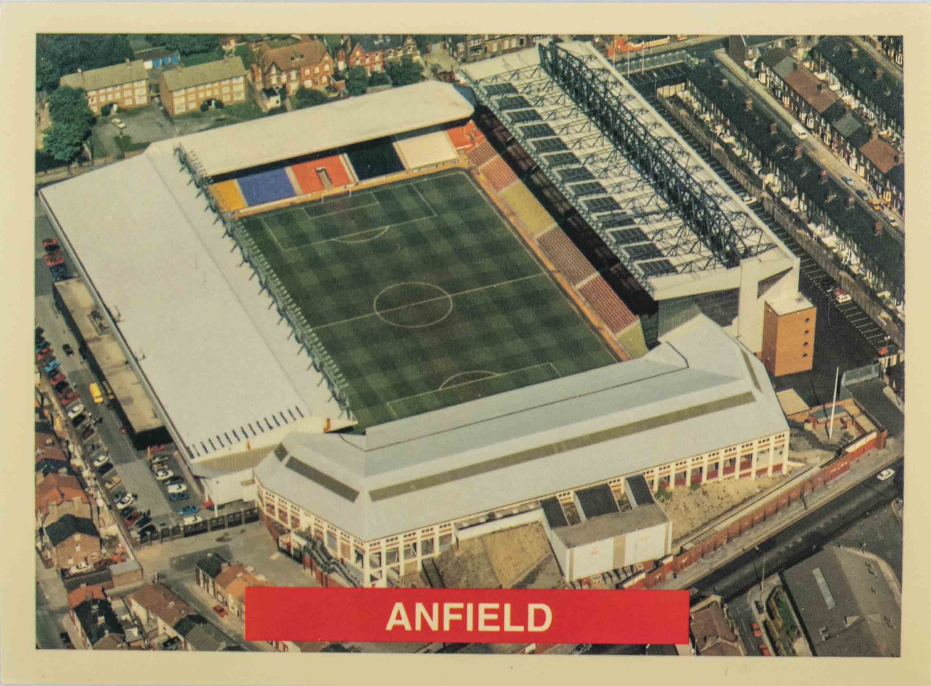 Pohlednice stadion VF, Anfield