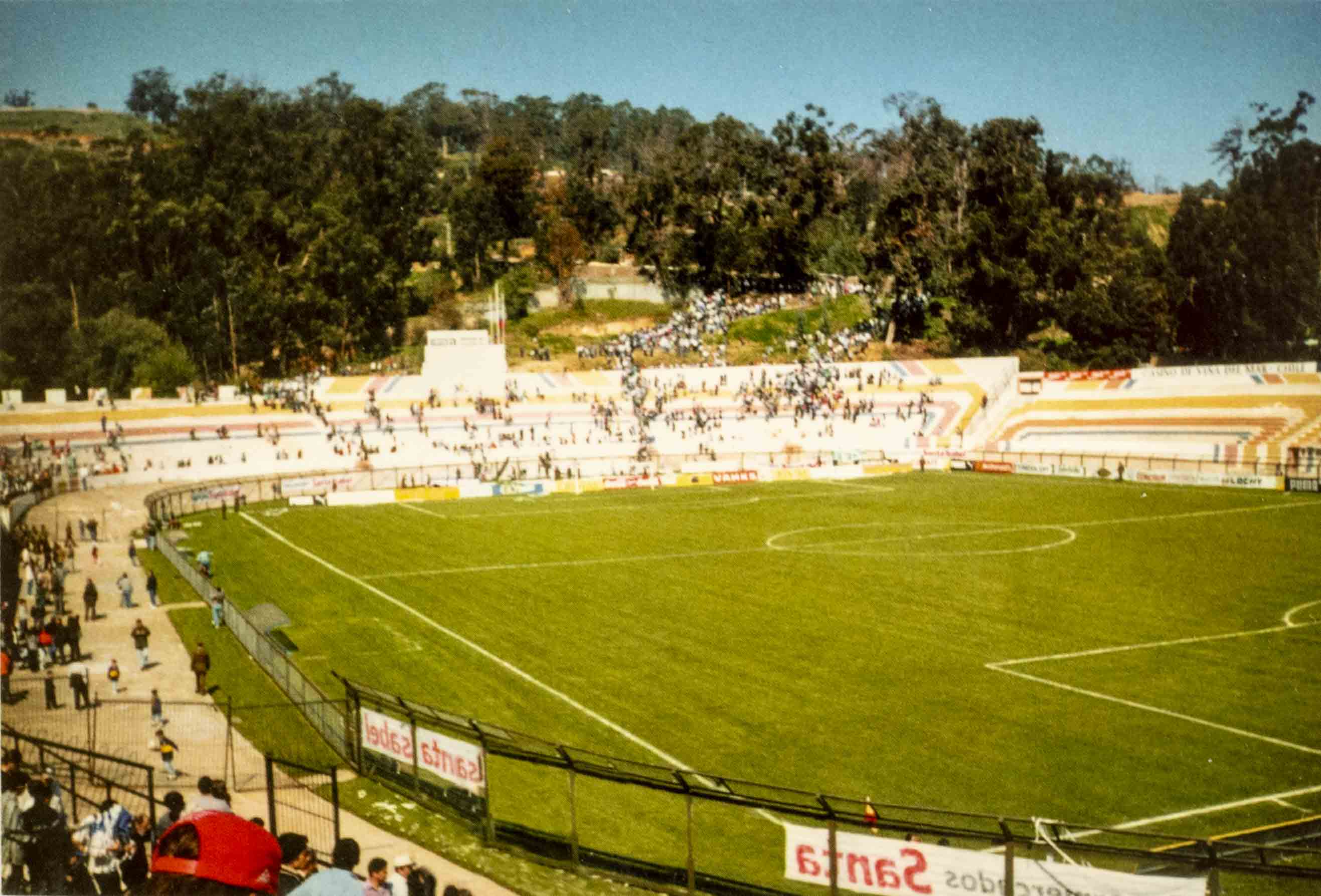 Pohlednice stadion, Vina del Mar, Estadio Sausalita