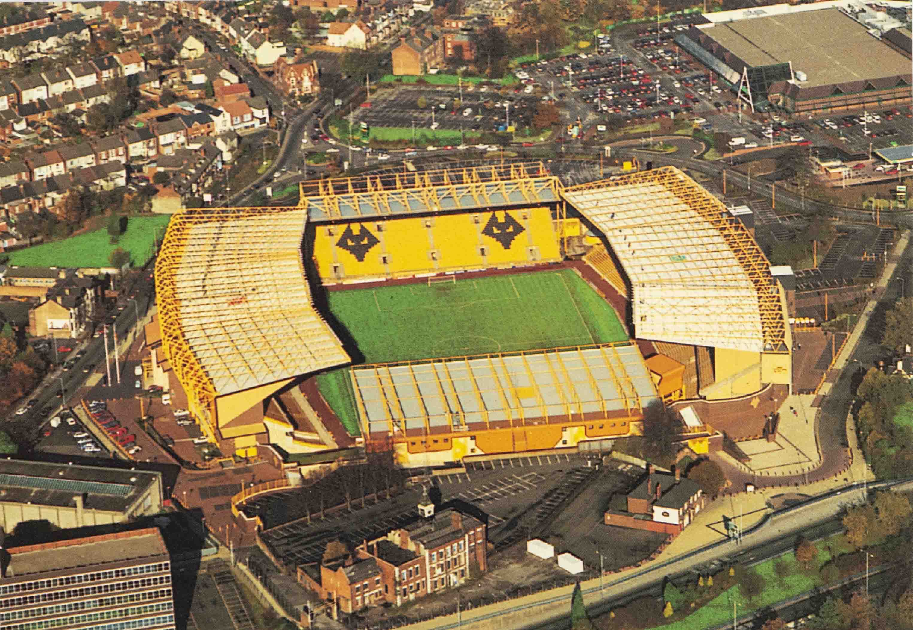 Pohlednice stadion VF, Wolverhampton Wanderers FC