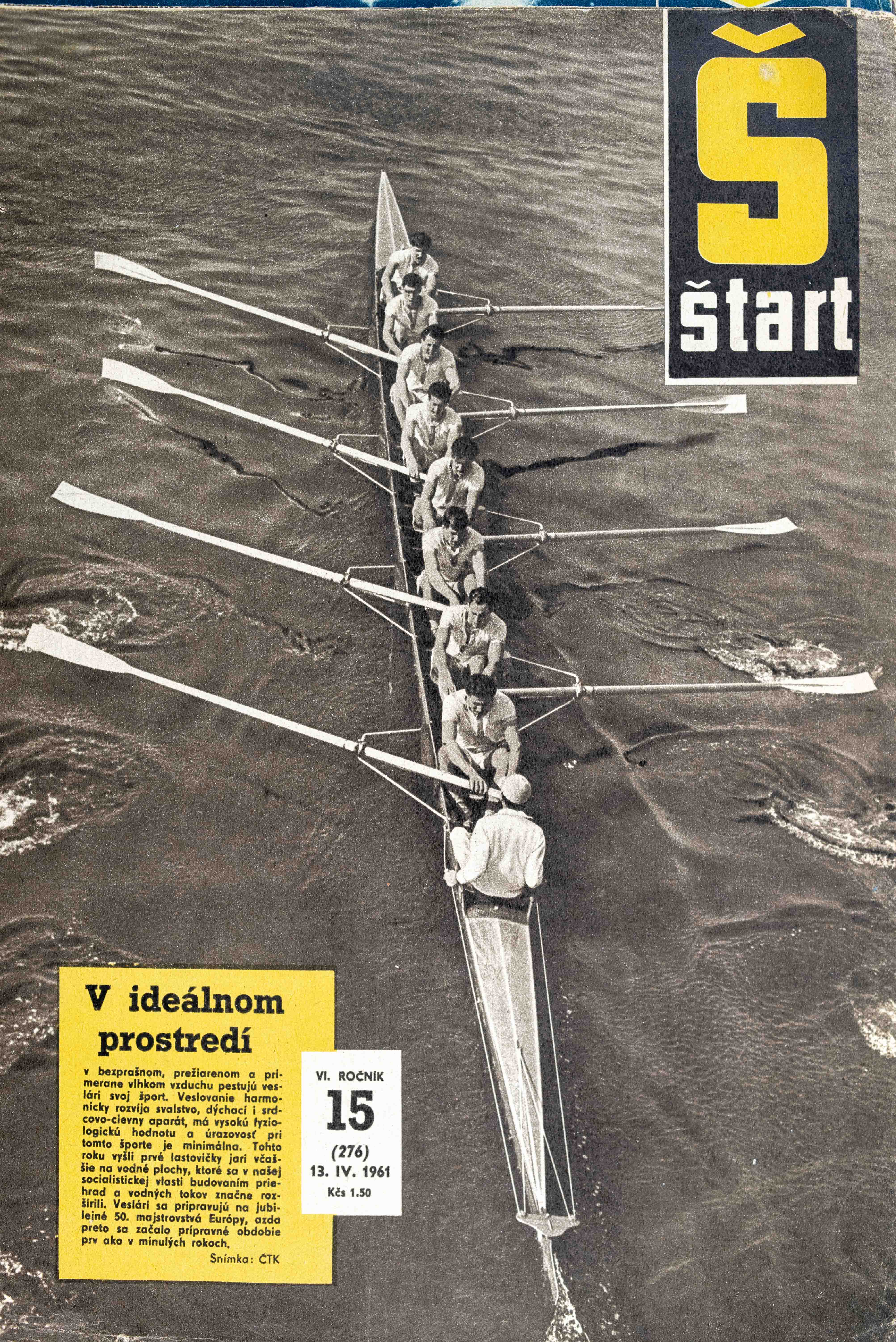 Časopis ŠTART, ročník VI, 1961, číslo 15
